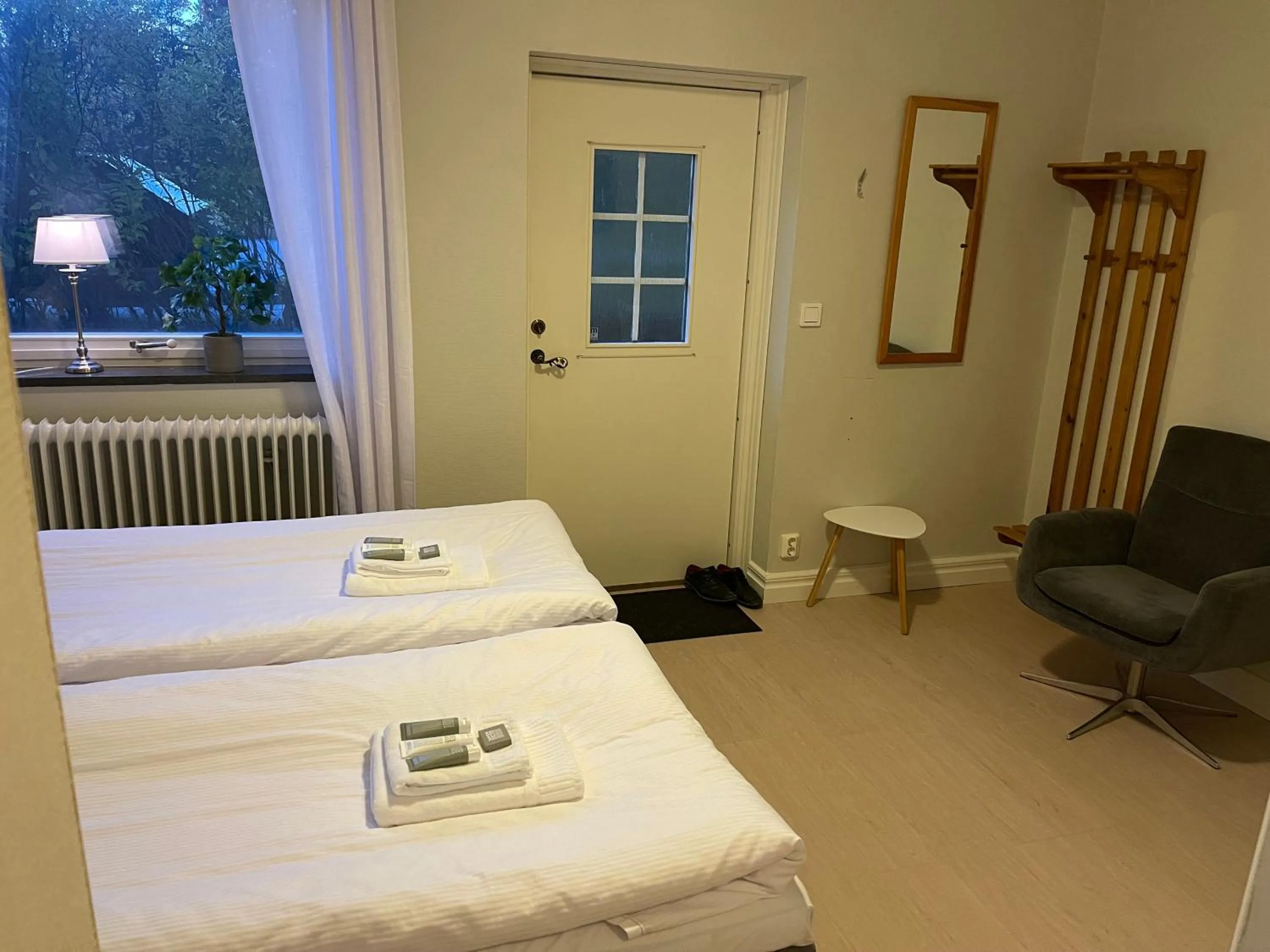 Bedroom, Bed in Hotell Luspen