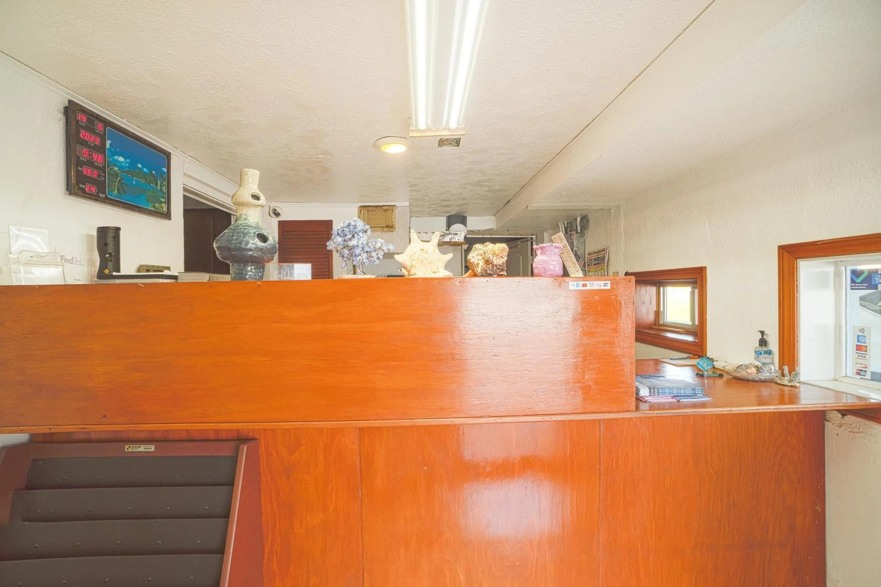 Lobby or reception in Budget Inn By OYO Corpus Christi Beach