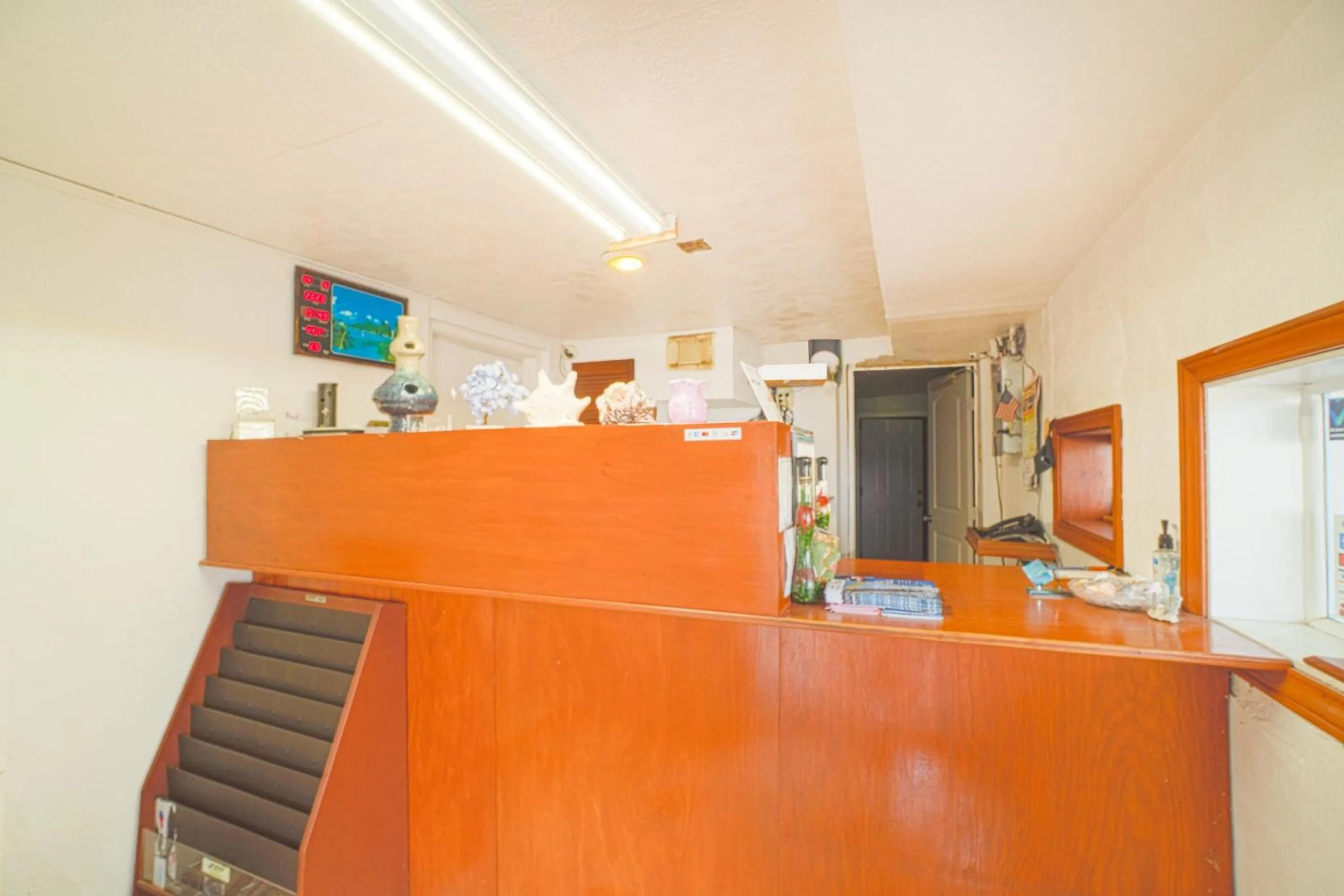 Lobby or reception in Budget Inn By OYO Corpus Christi Beach