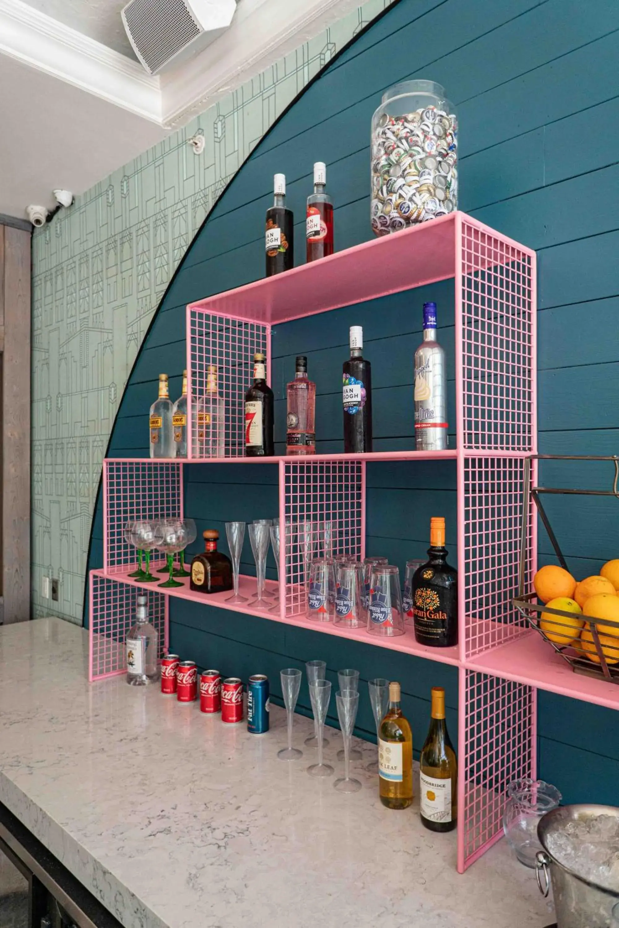 Lounge or bar in Beds n' Drinks Lounge or bar in Beds n' Drinks