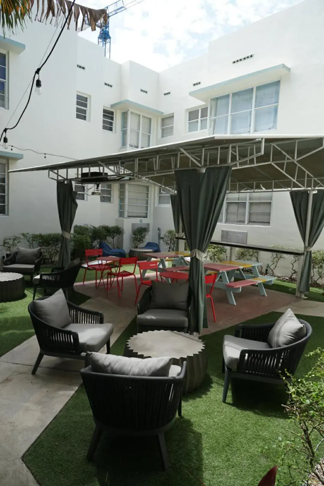 Patio in Beds n' Drinks Patio in Beds n' Drinks