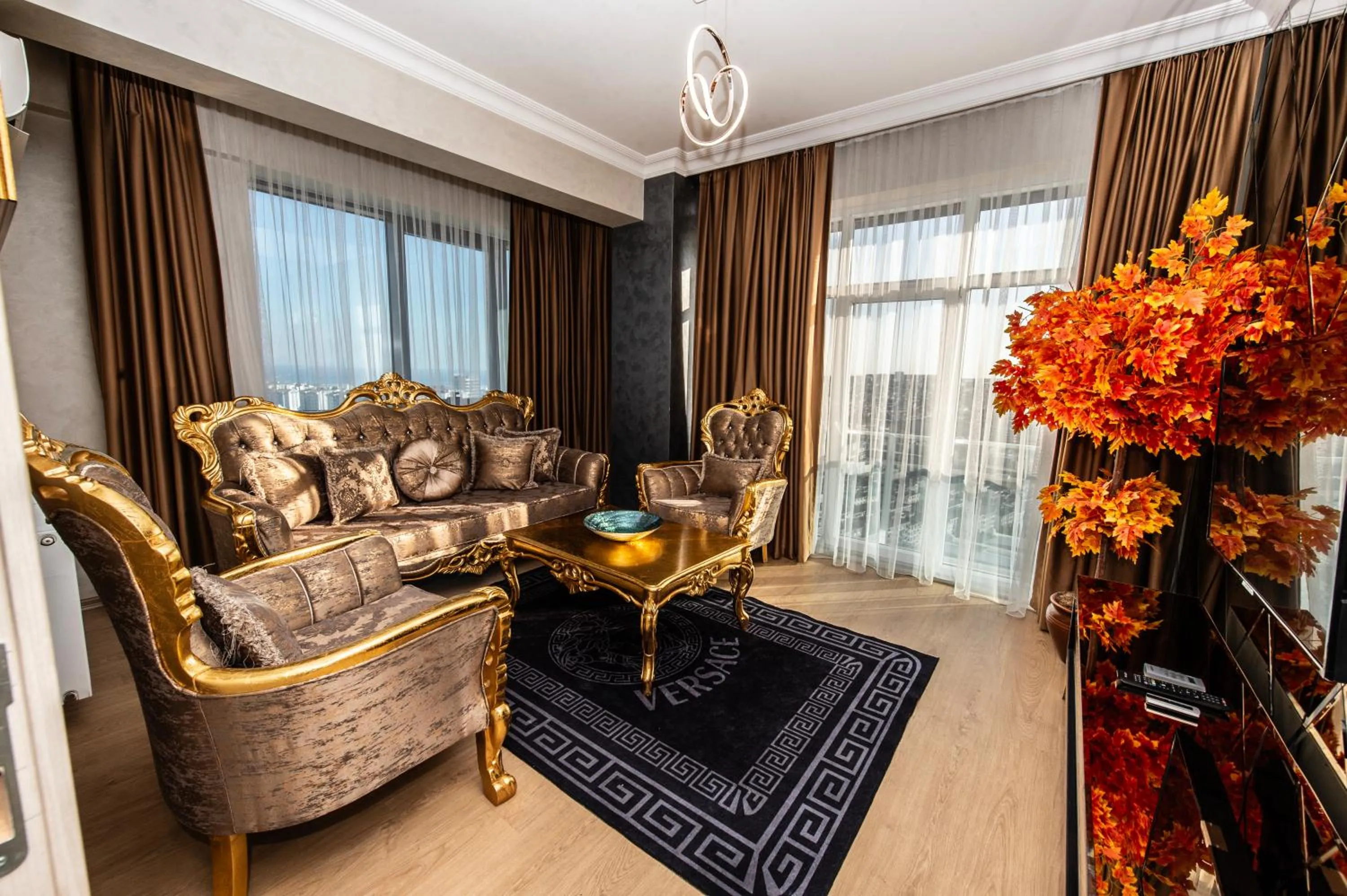 Living room in Blue Vista Houses & Spa
