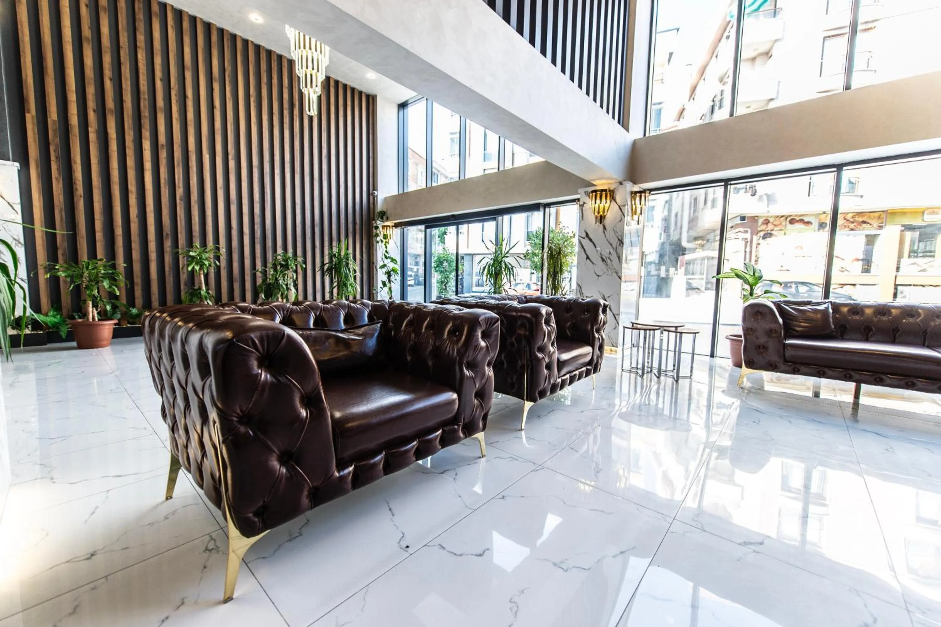 Lobby or reception in Blue Vista Houses & Spa