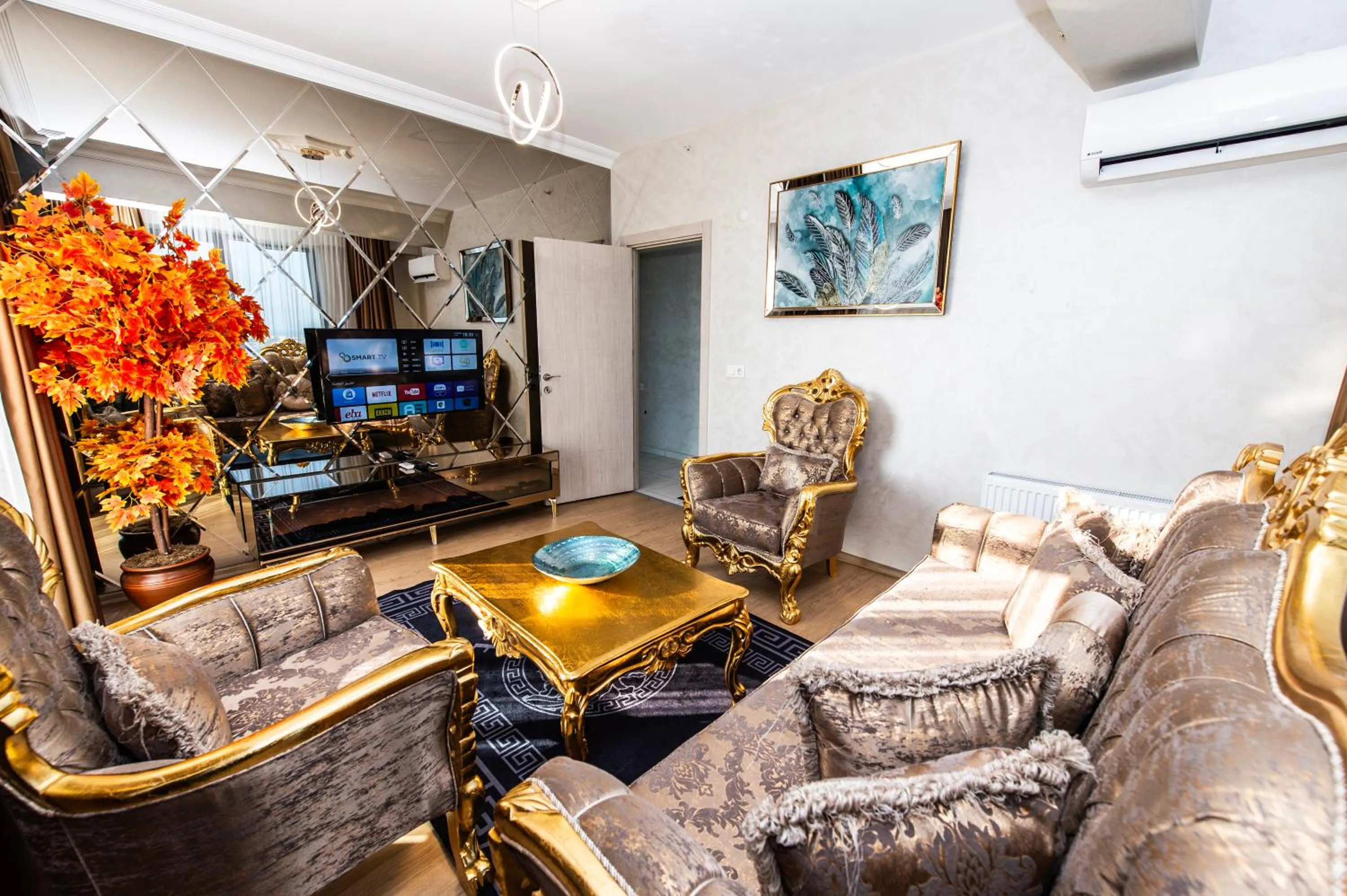 TV and multimedia in Blue Vista Houses & Spa