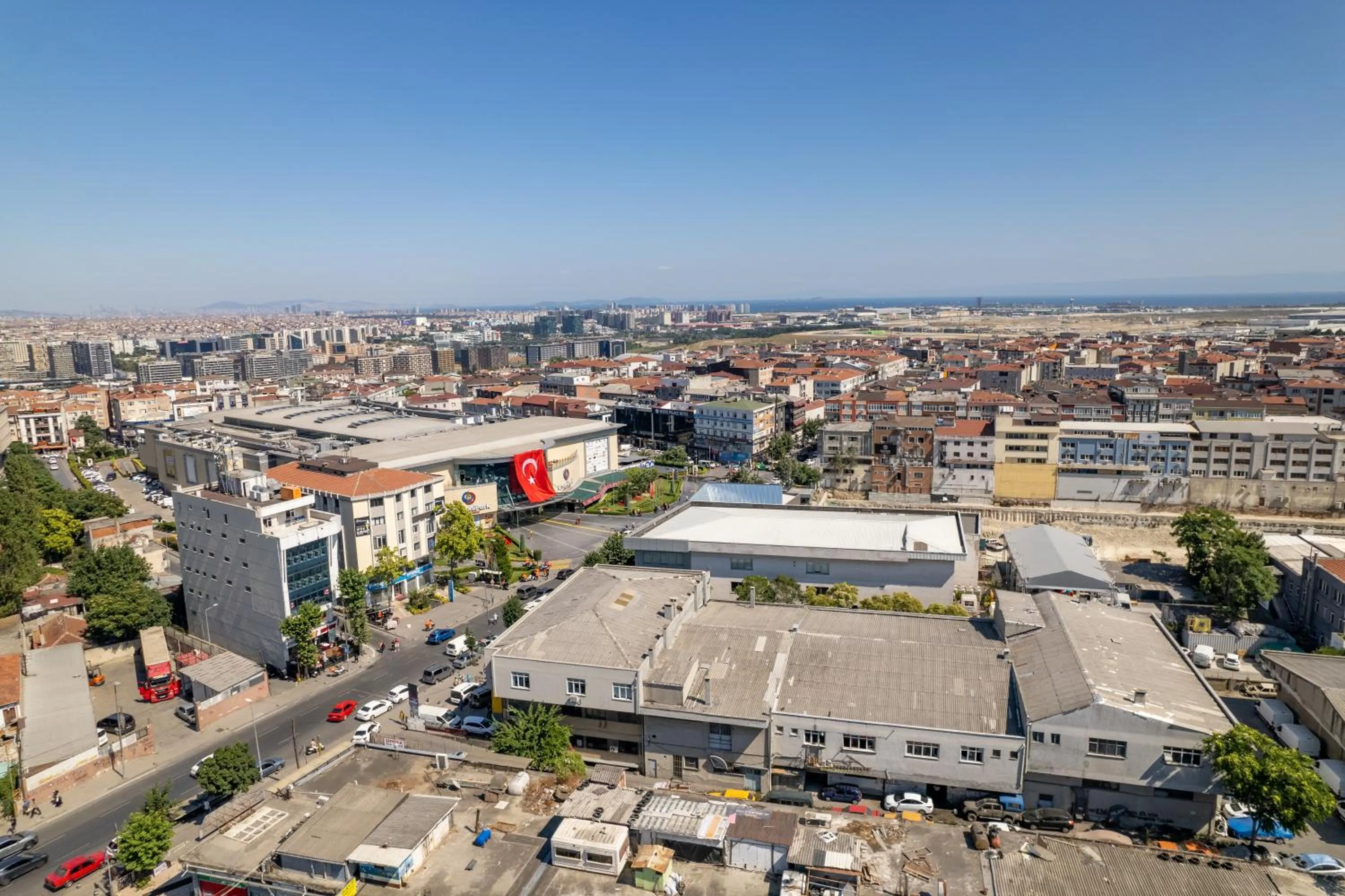 City view in WP White Palace Hotel