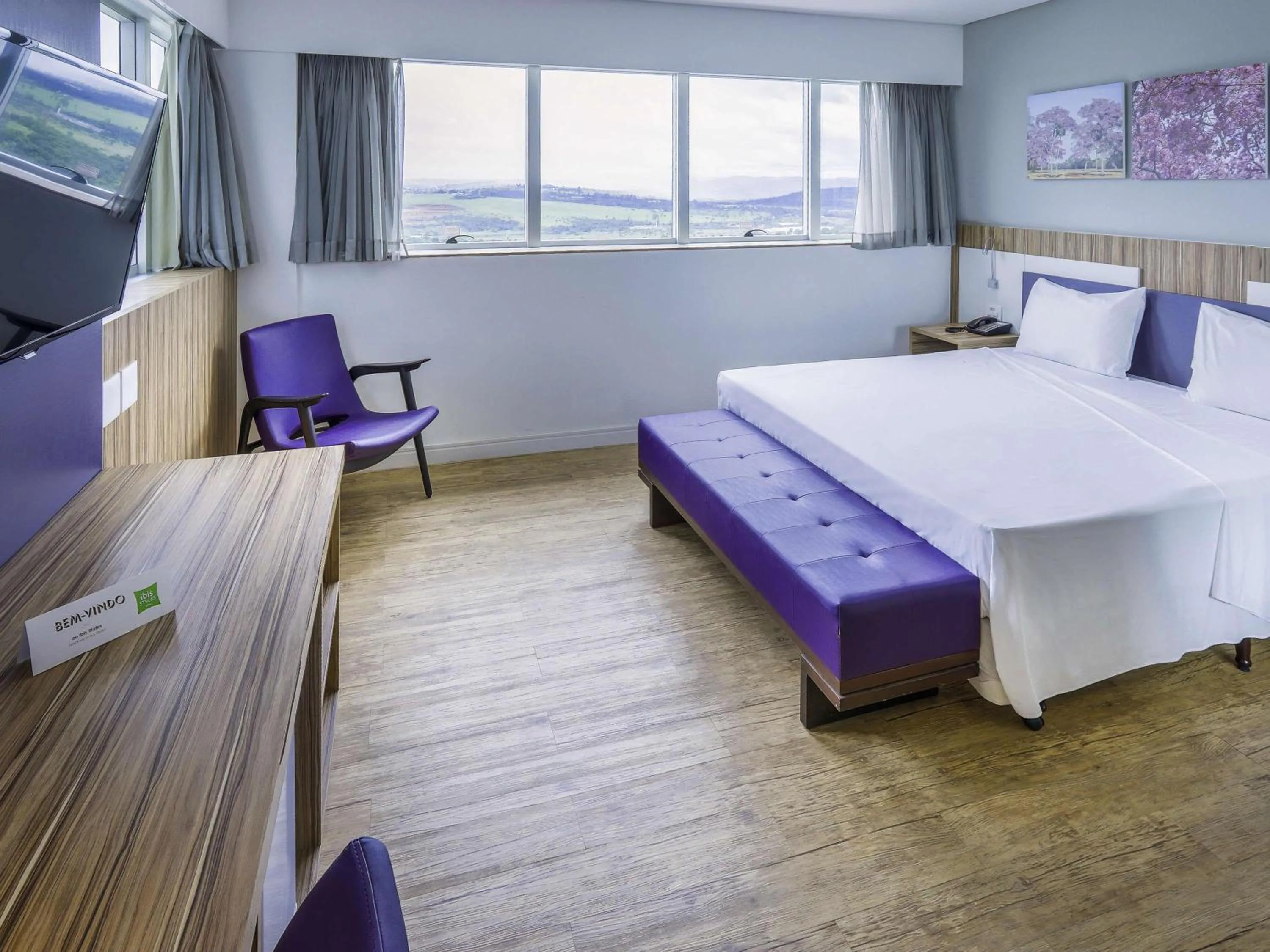 Bedroom, Bed in ibis Styles Confins Aeroporto