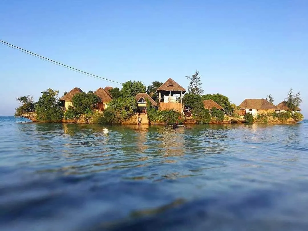 Natural landscape in Coral Bay Zanzibar