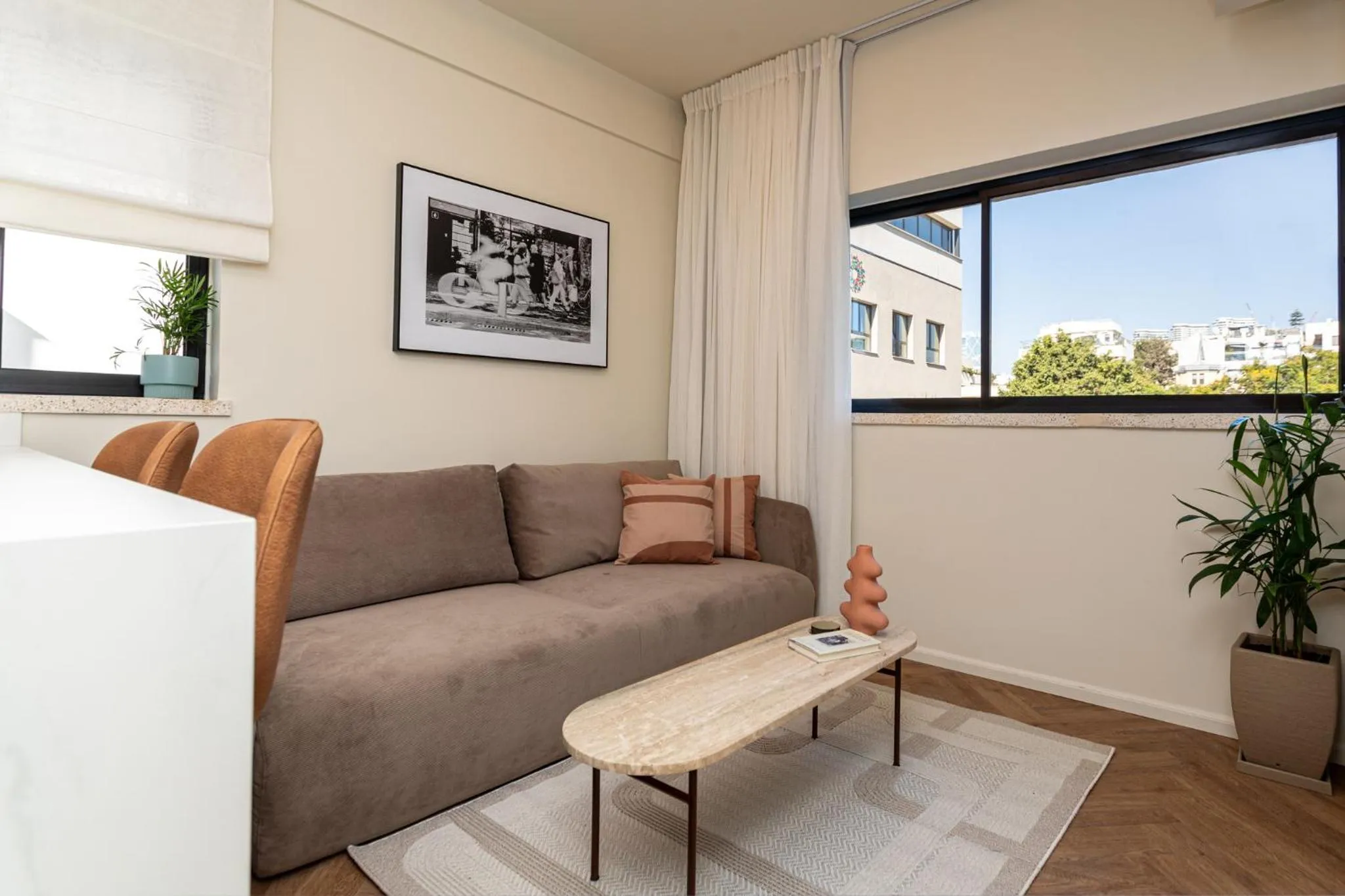 Living room in De Sheinkin