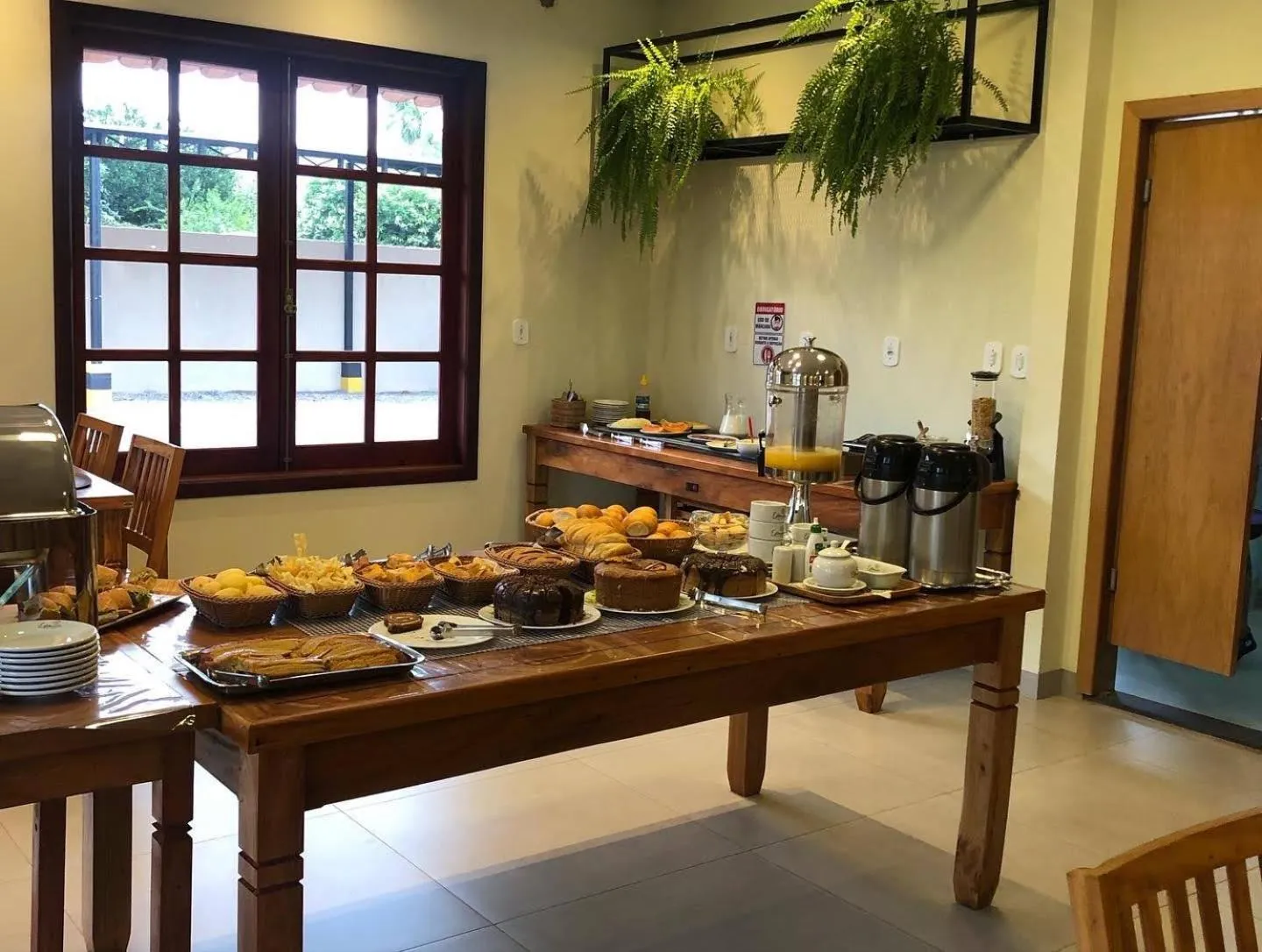 Continental breakfast in Estância Hotel