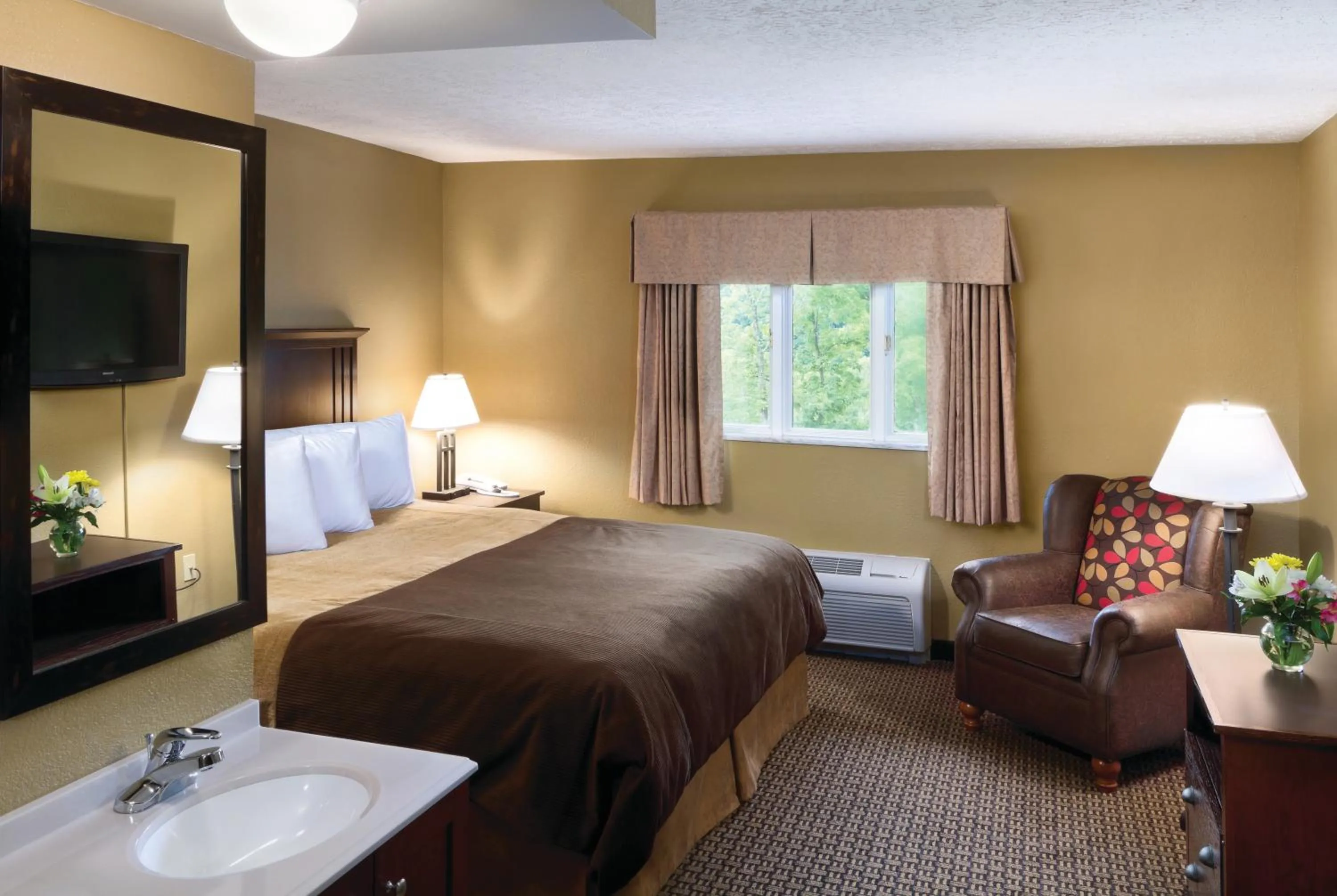 Photo of the whole room in Burr Oak Lodge and Conference Center