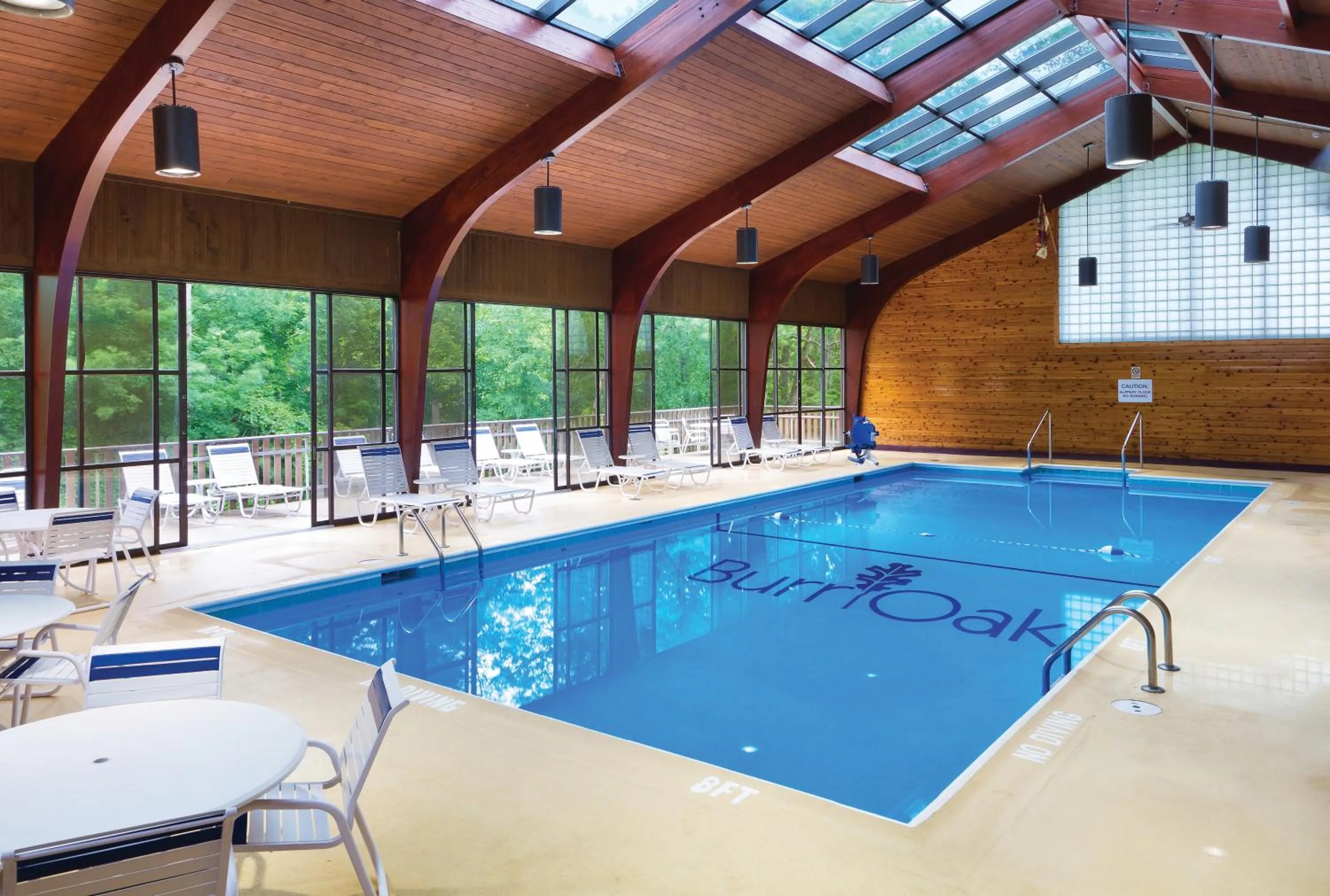 Swimming Pool in Burr Oak Lodge and Conference Center