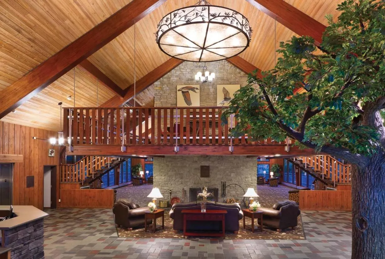 Lobby or reception in Burr Oak Lodge and Conference Center