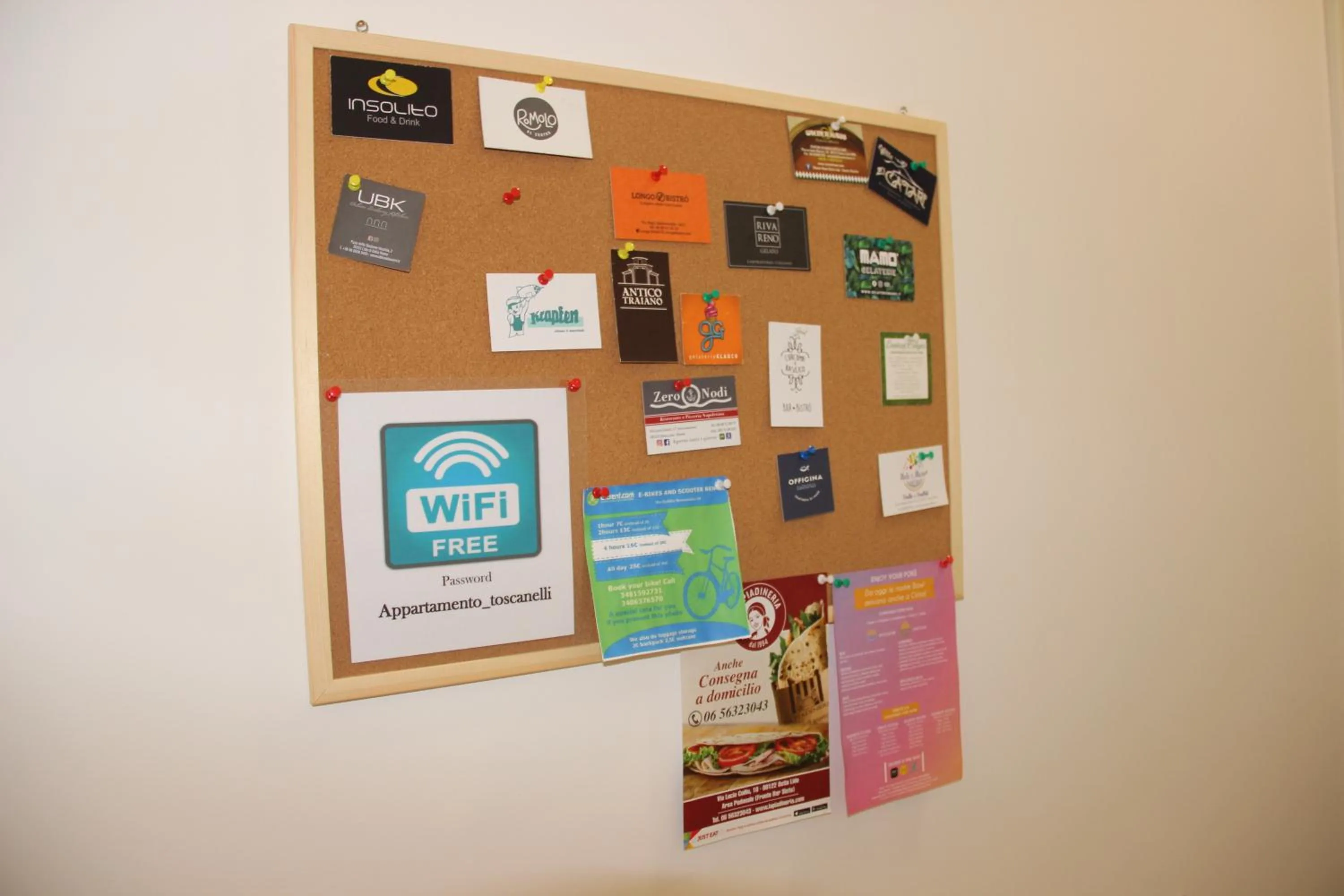 Decorative detail in Appartamento Lungomare Toscanelli