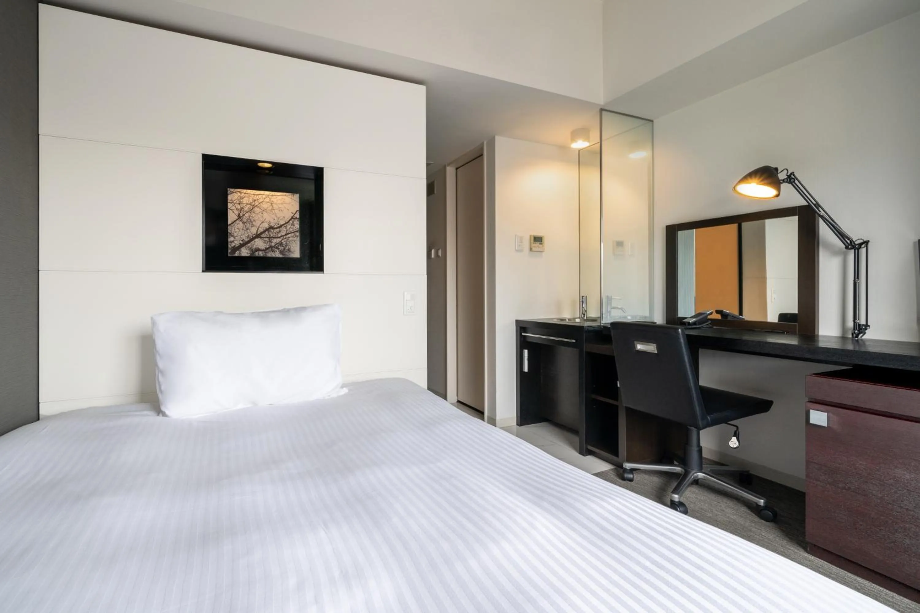 Bed in Hotel Vista Sapporo Odori