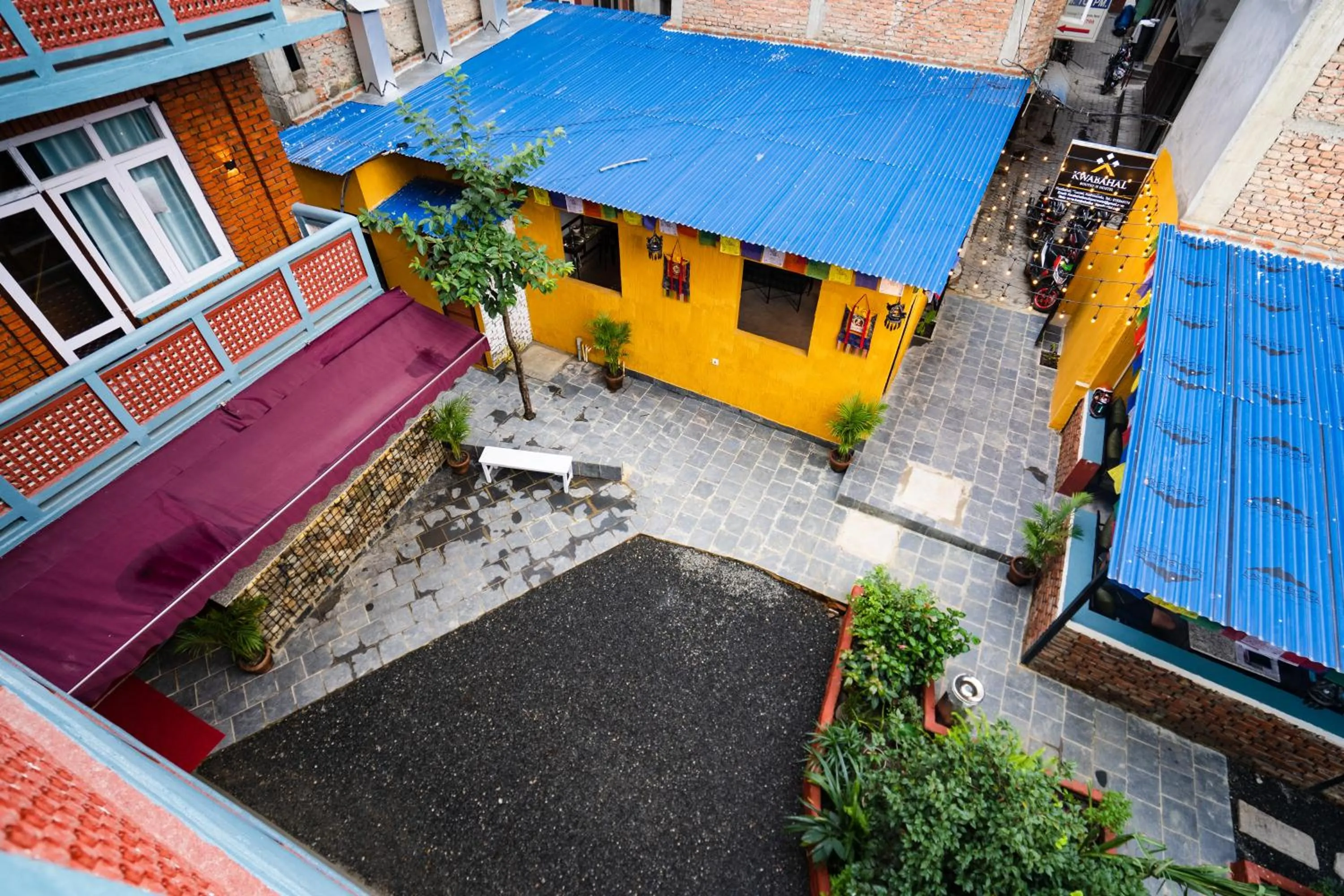 Property building in Kwabahal Boutique Hostel