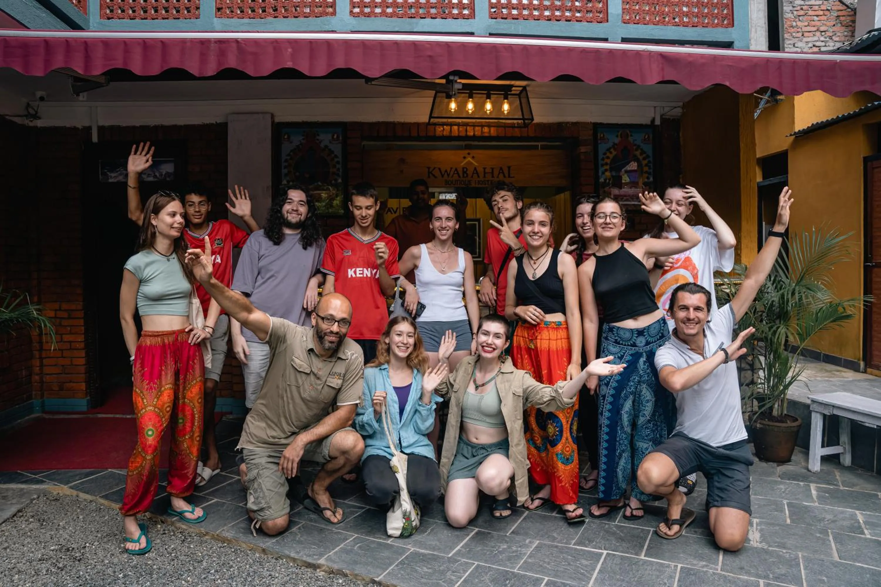 Property building in Kwabahal Boutique Hostel