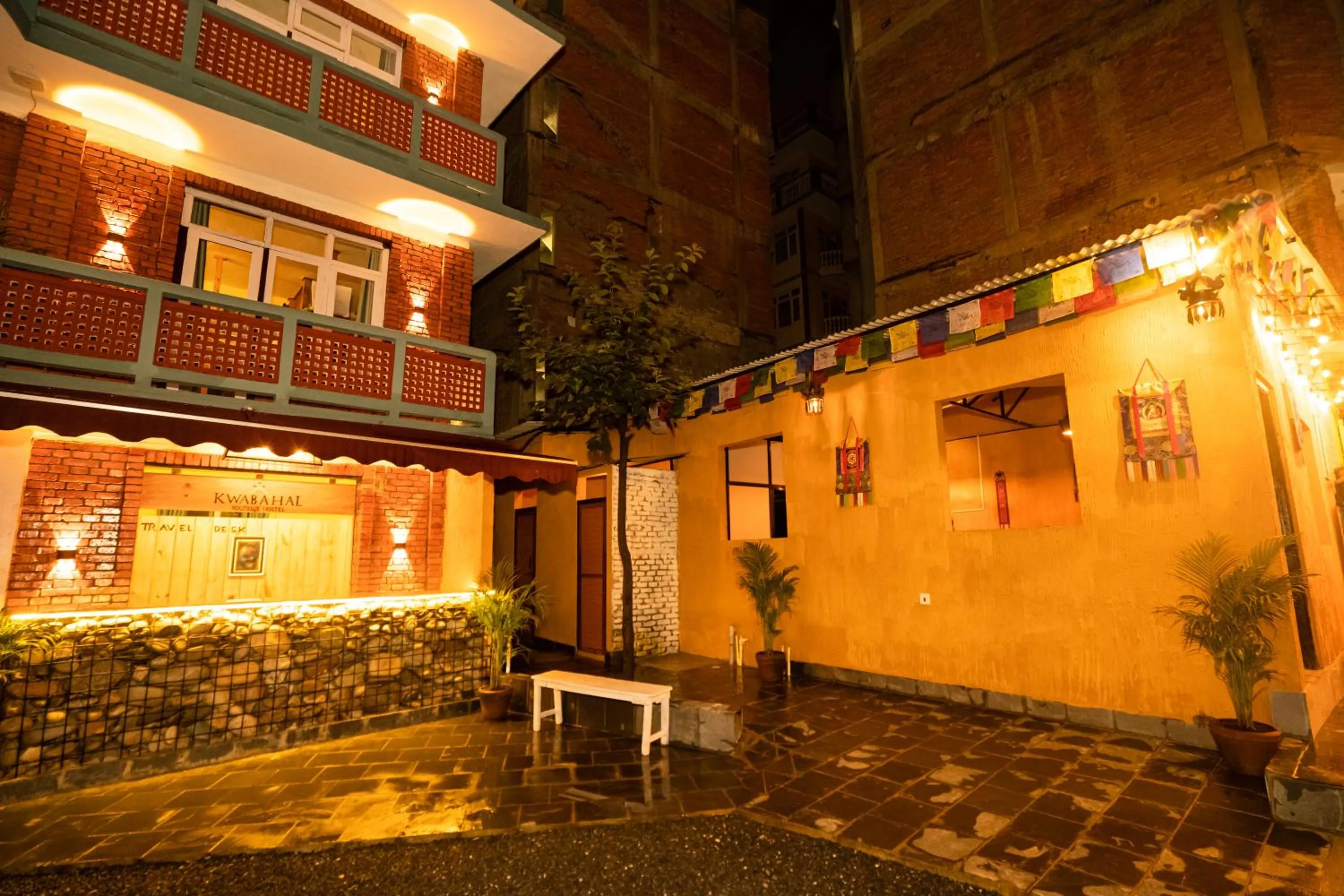 Property building in Kwabahal Boutique Hostel