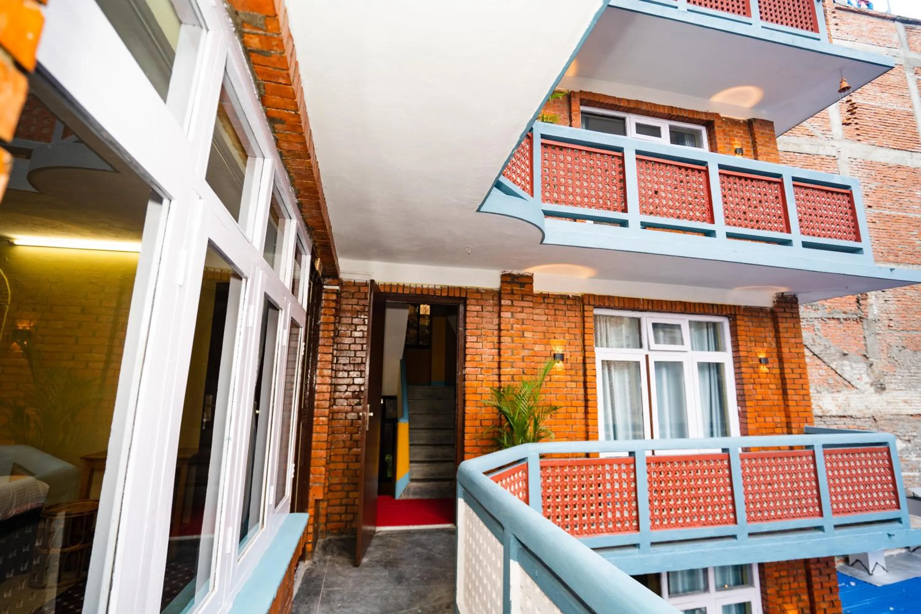Property building in Kwabahal Boutique Hostel