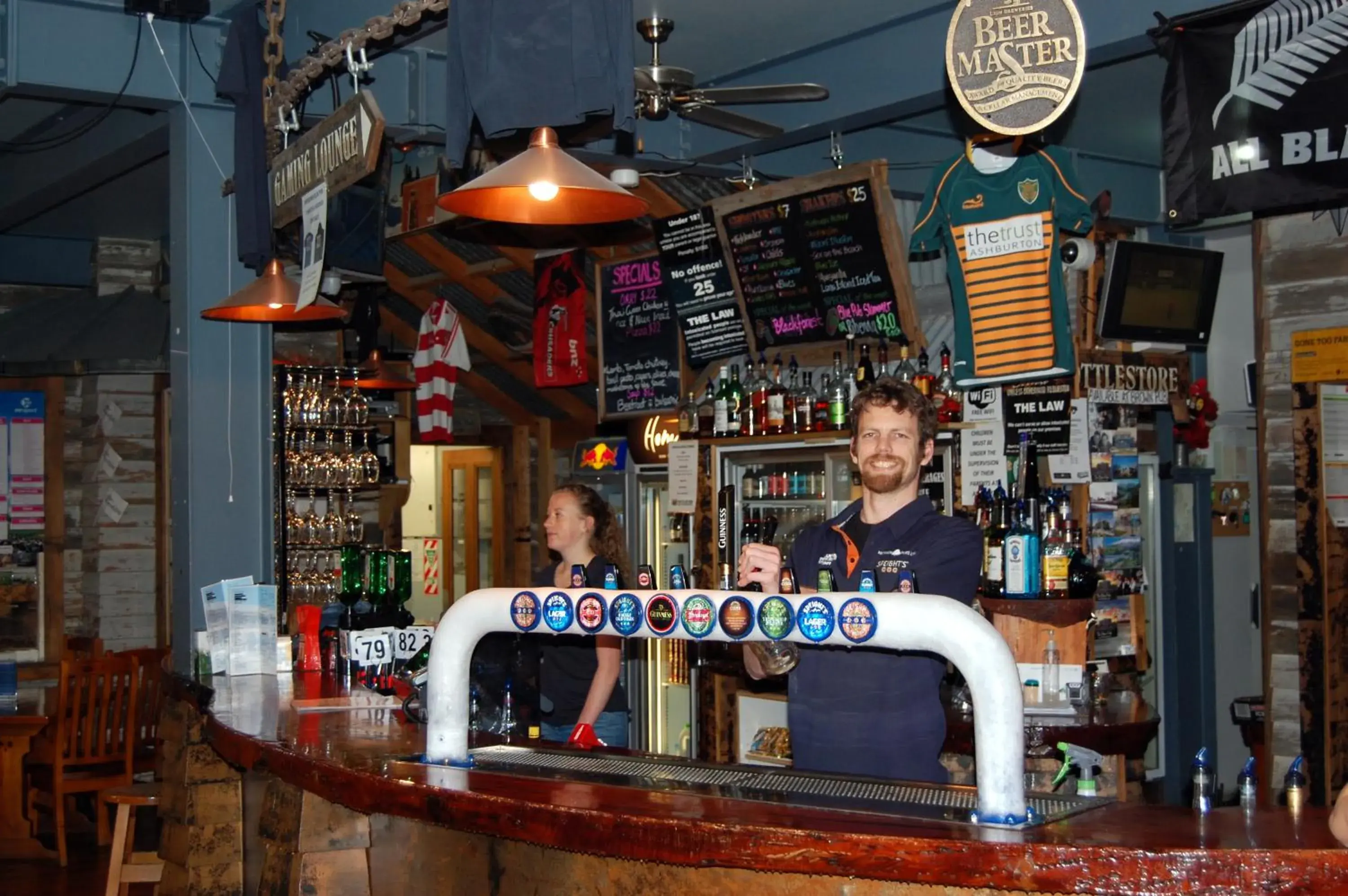 Lounge or bar in The Blue Pub Lounge or bar in The Blue Pub