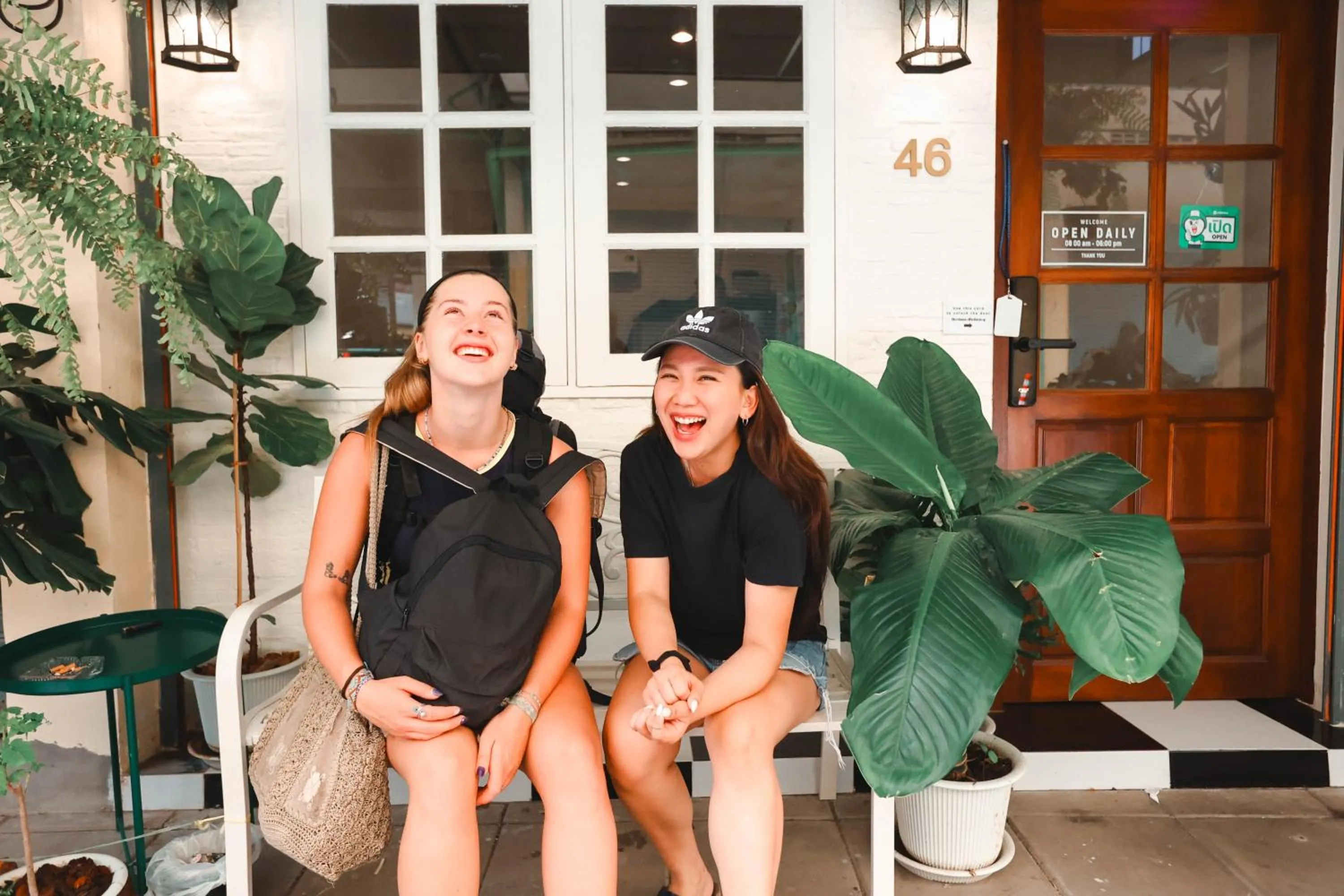 People in Noir Cafe And Hostel Chinatown Bangkok