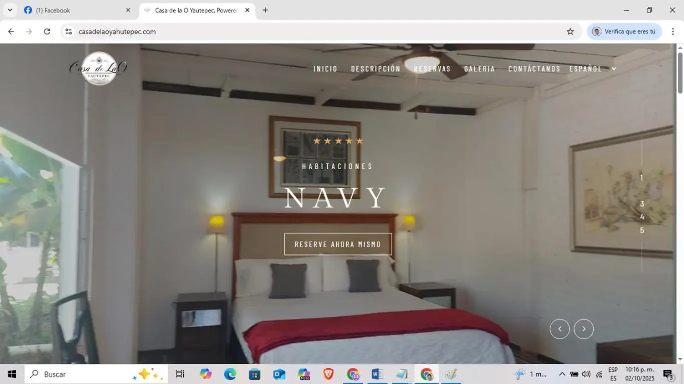 Deluxe Double Room with Shower in Casa De La O Yautepec Deluxe Double Room with Shower in Casa De La O Yautepec