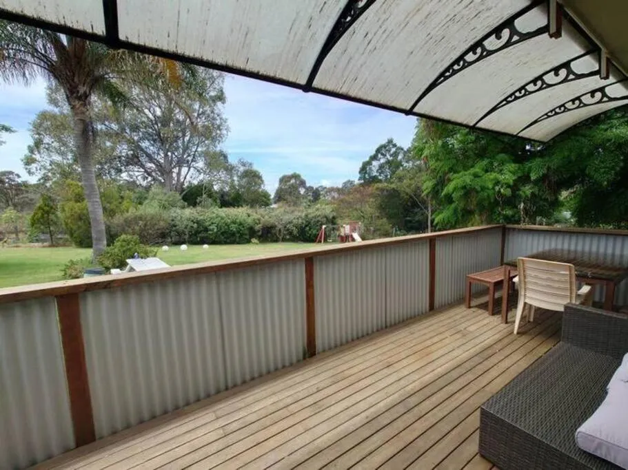 Balcony/Terrace in Top of the Lake Holiday Units