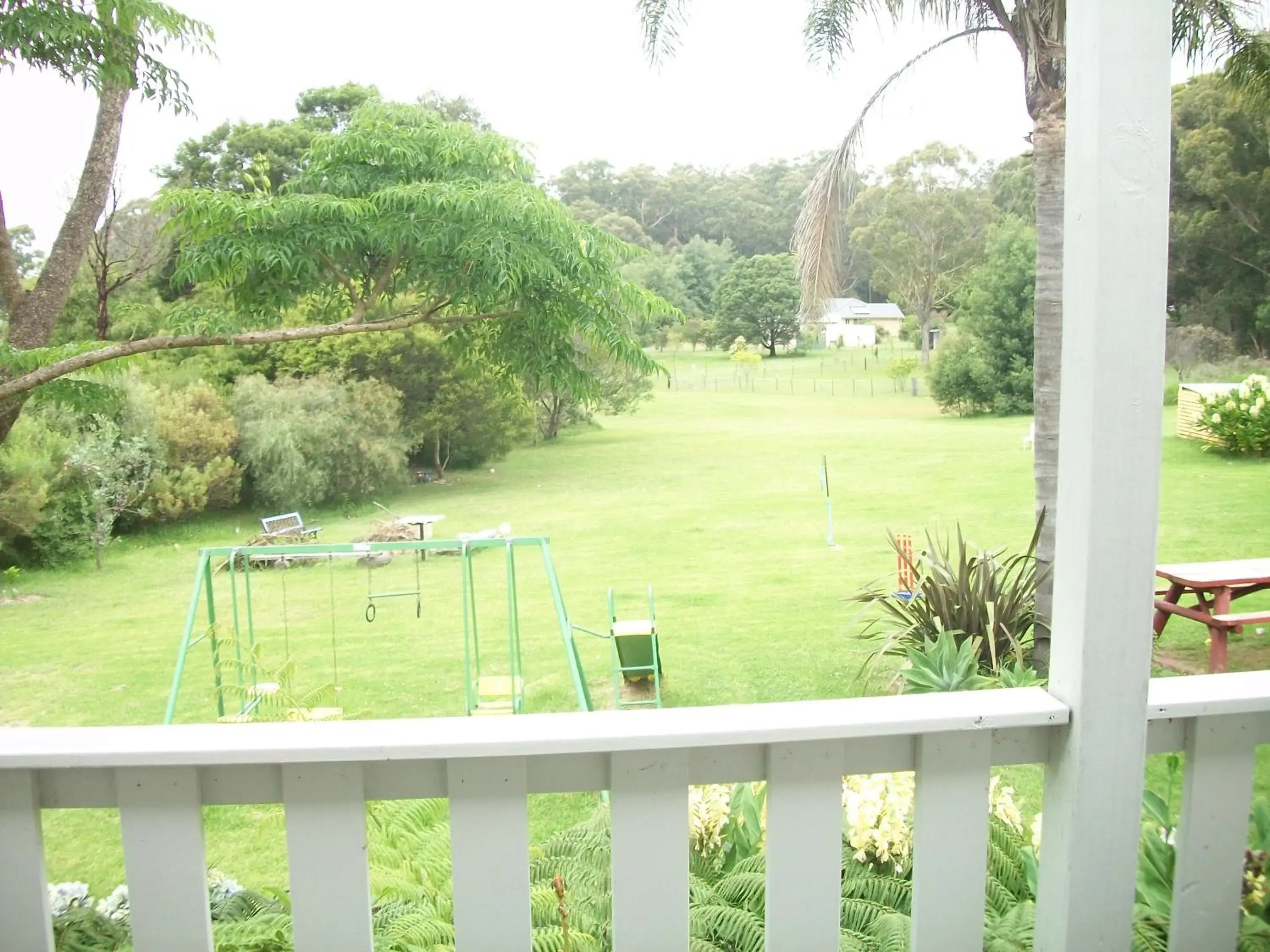 Garden view in Top of the Lake Holiday Units Garden view in Top of the Lake Holiday Units
