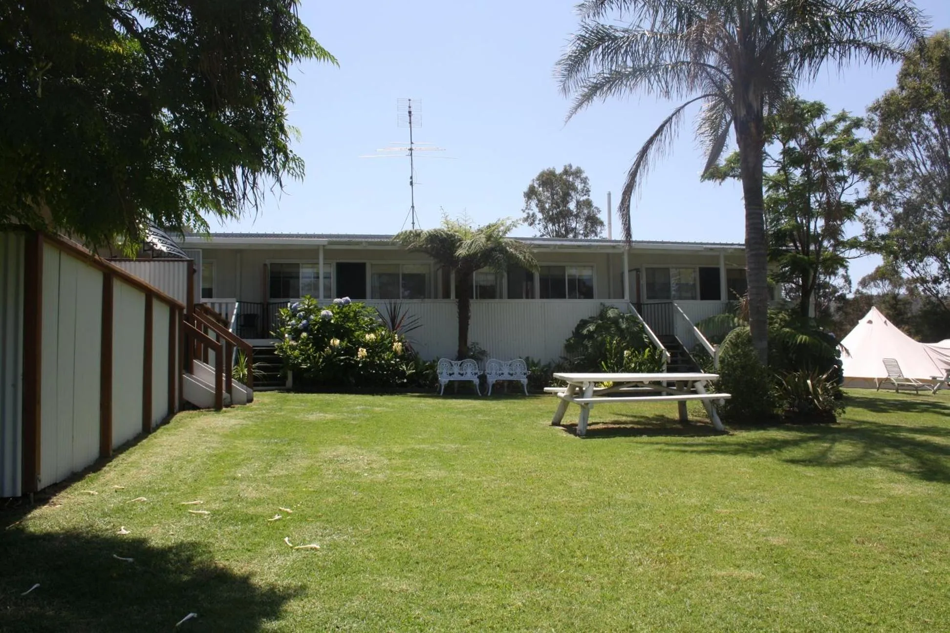 Garden in Top of the Lake Holiday Units