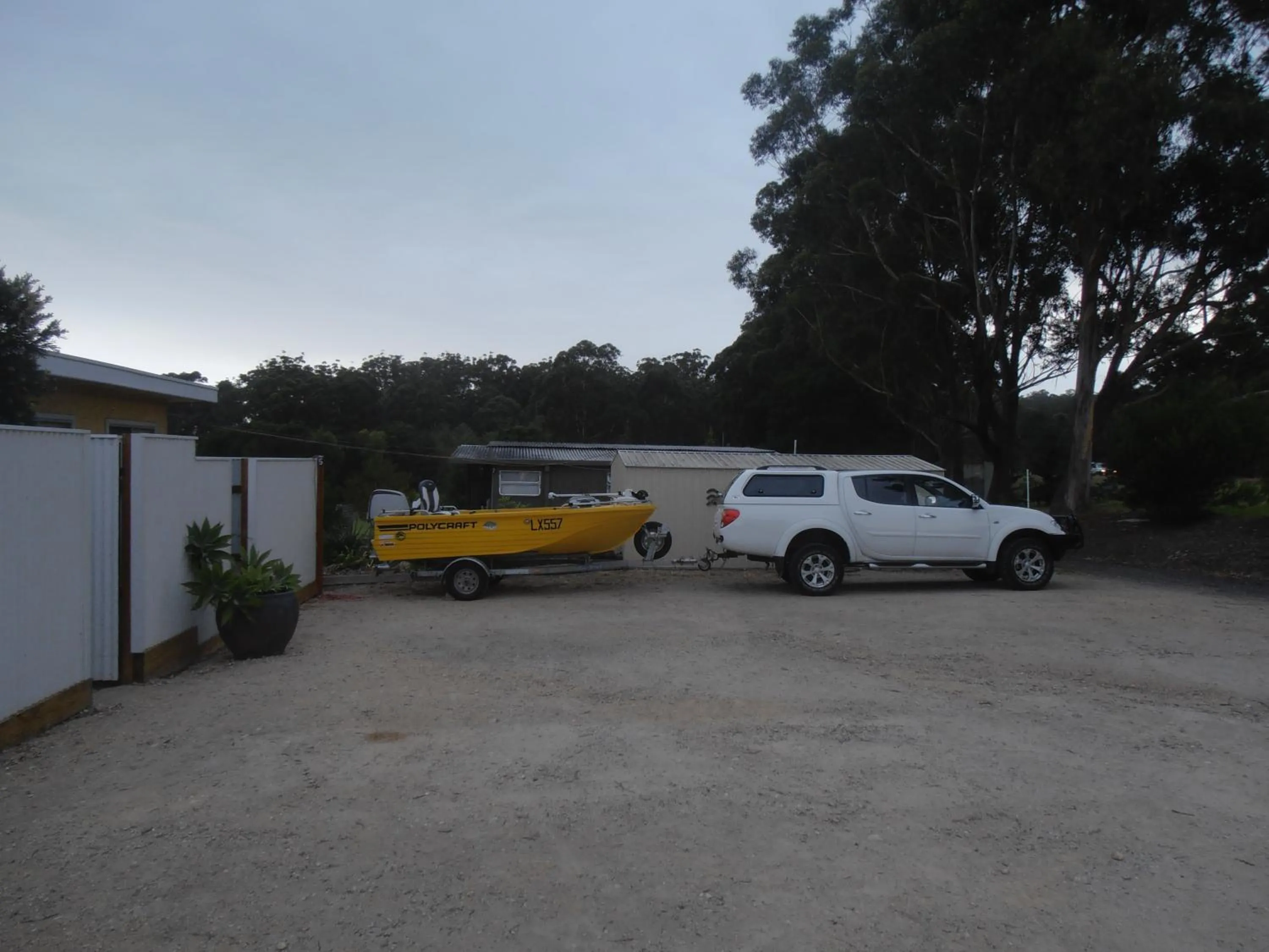 Decorative detail in Top of the Lake Holiday Units