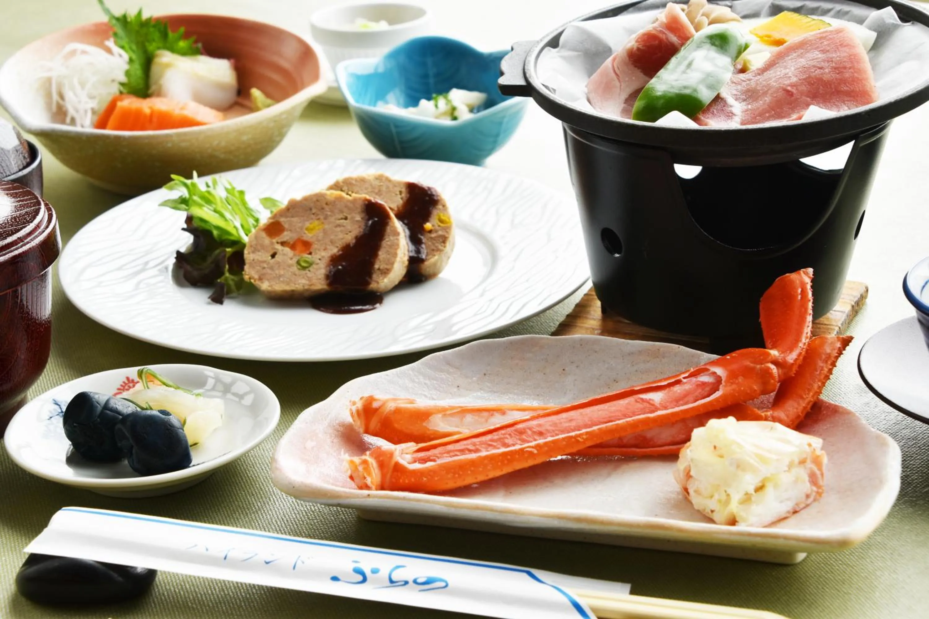 Dinner in Highland Furano