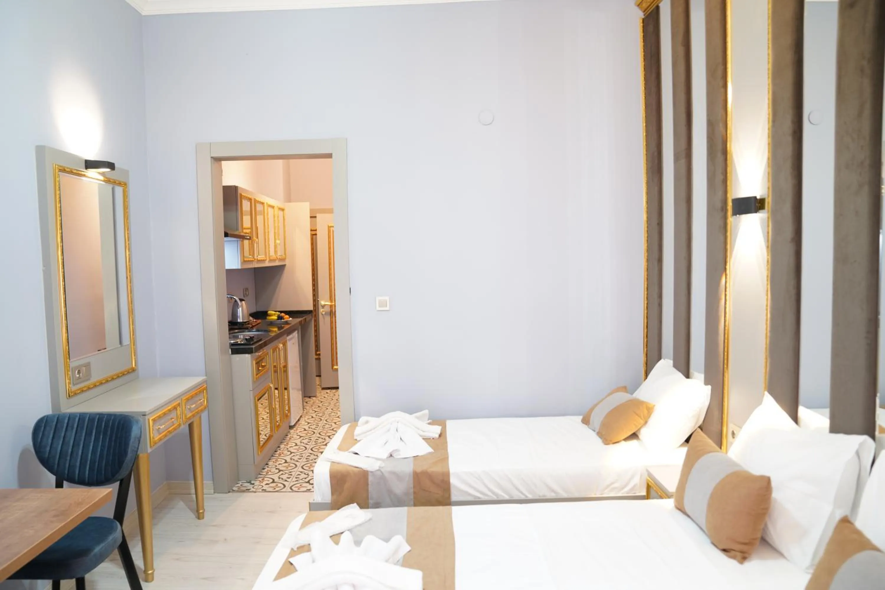 Bedroom in Taksim Maria suit hotel