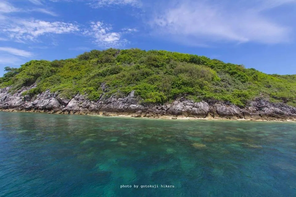 Text overlay in De Sea Almond