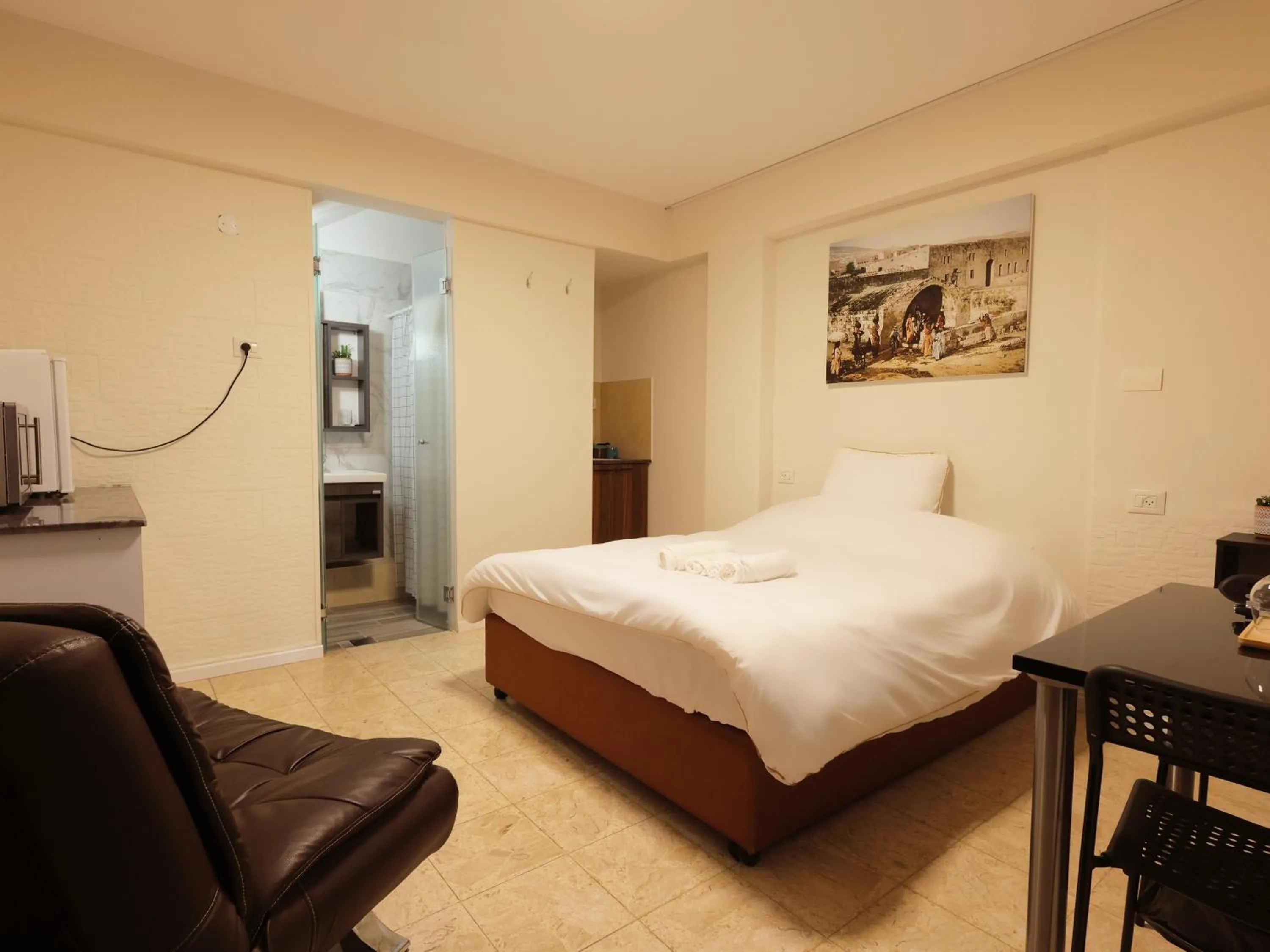 Bed in Mary's Well Apartments