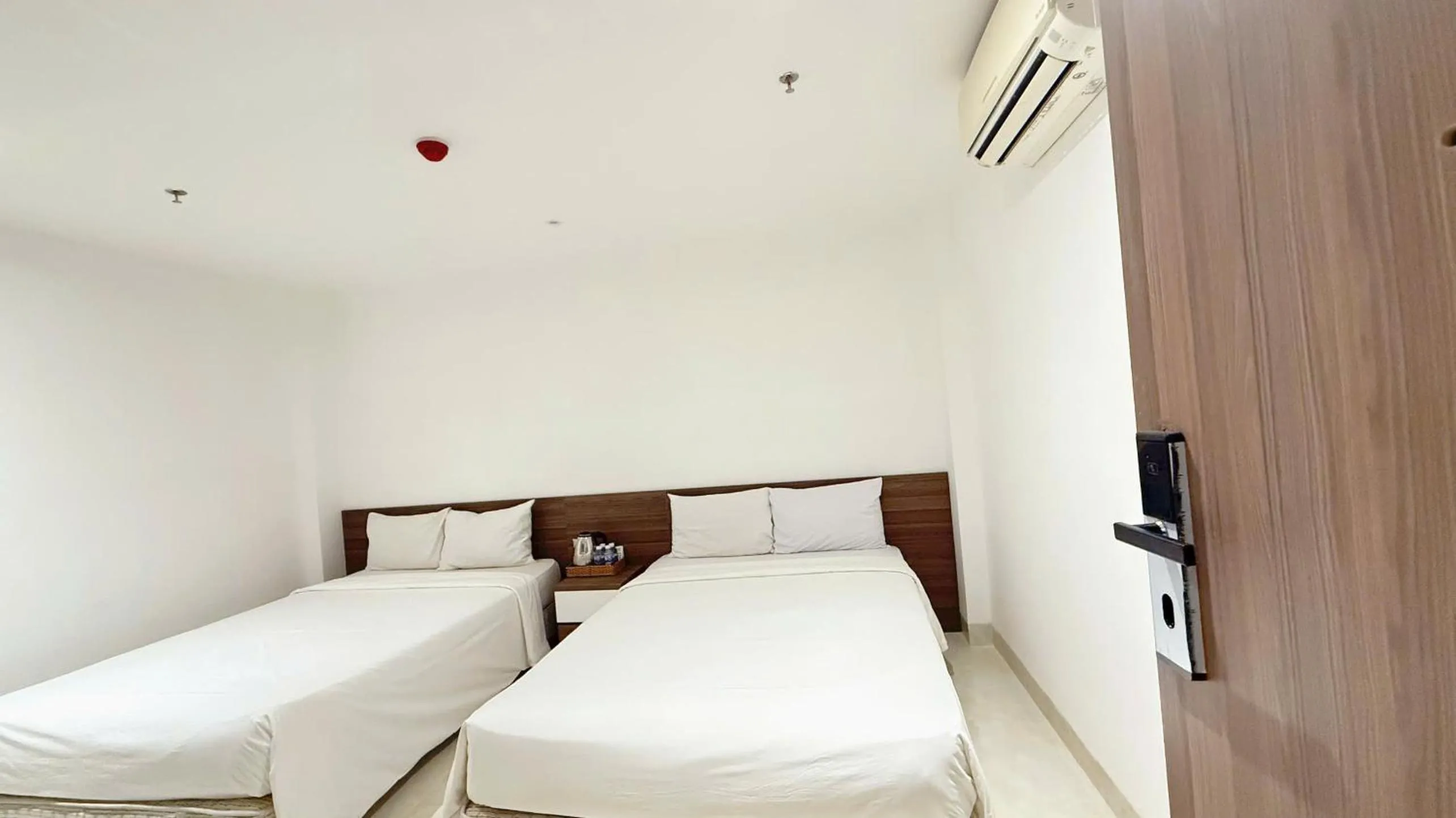 Bed in AQua Hotel & Spa