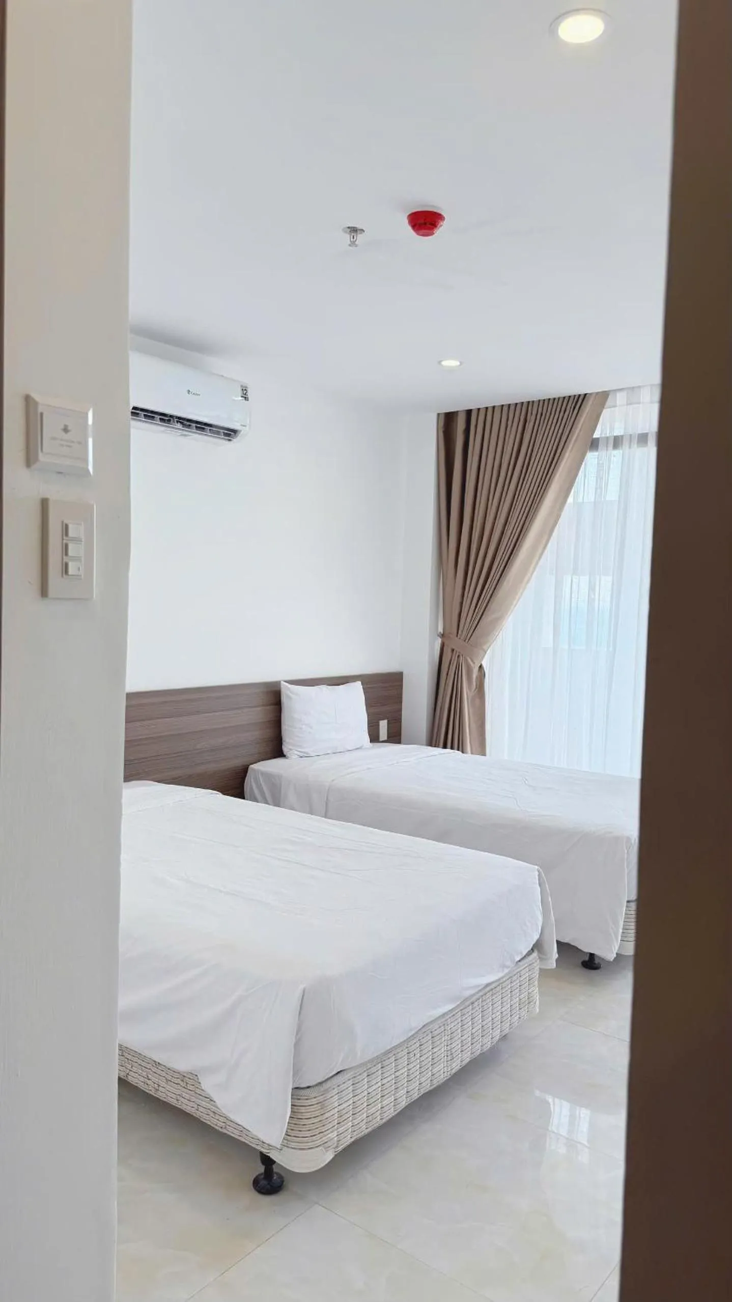 Bed in AQua Hotel & Spa