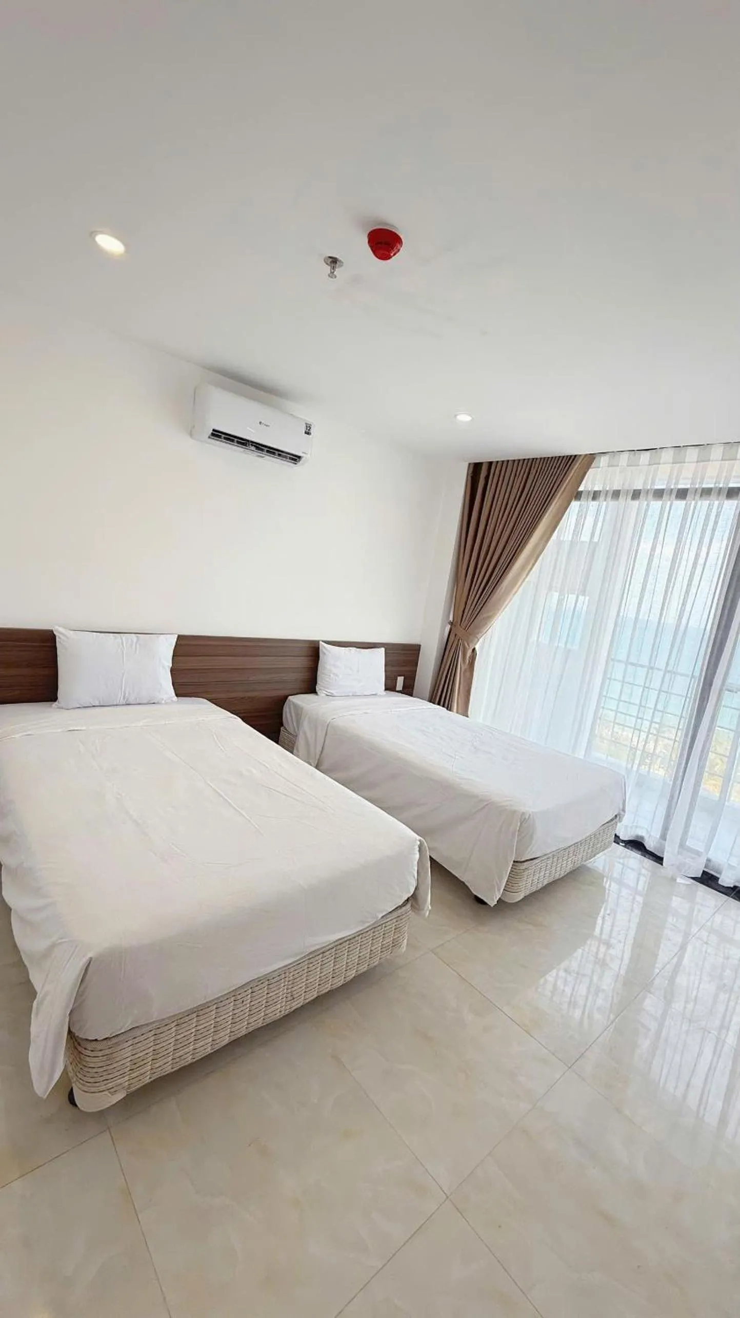 Bed in AQua Hotel & Spa