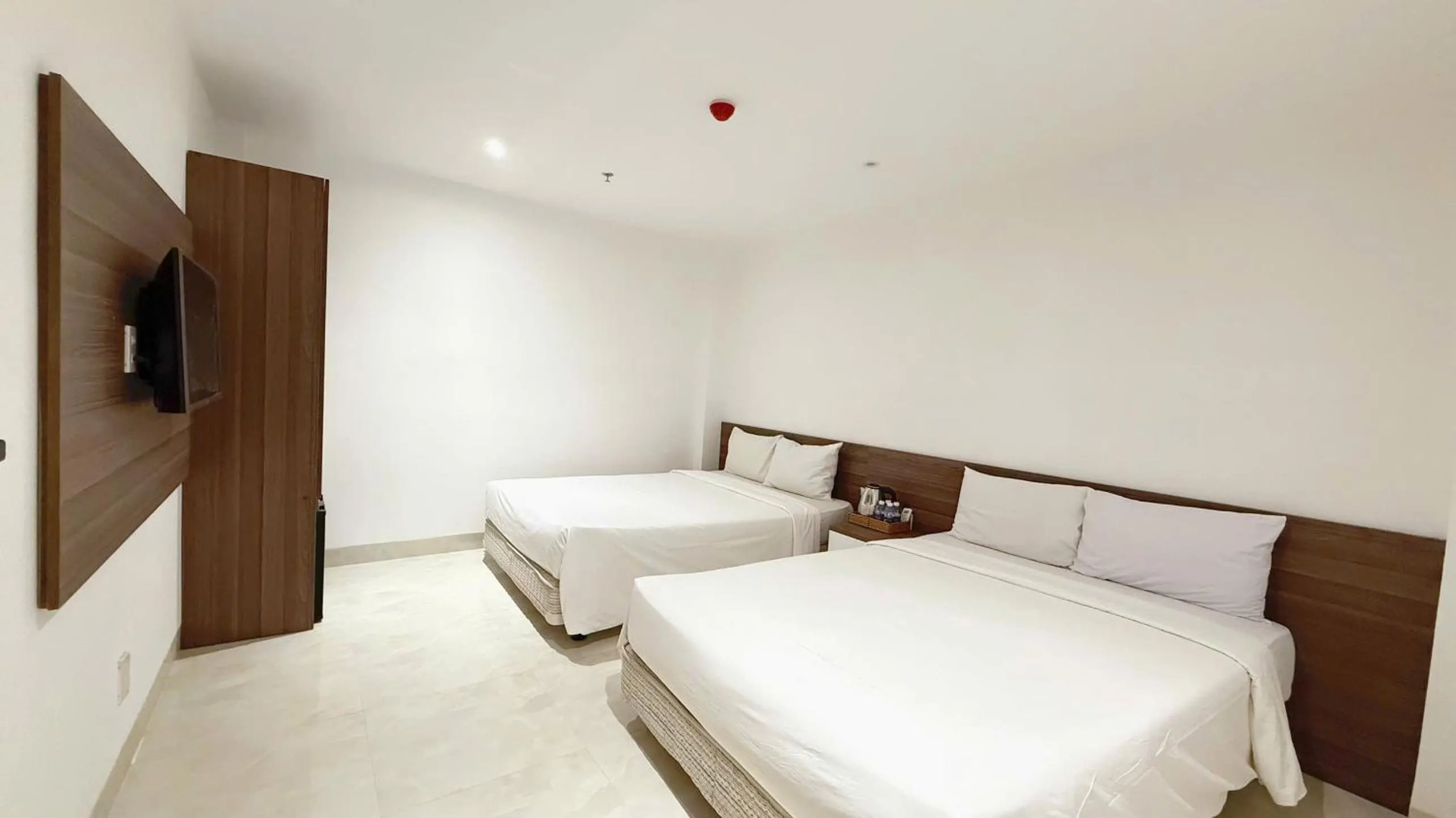 Bed in AQua Hotel & Spa