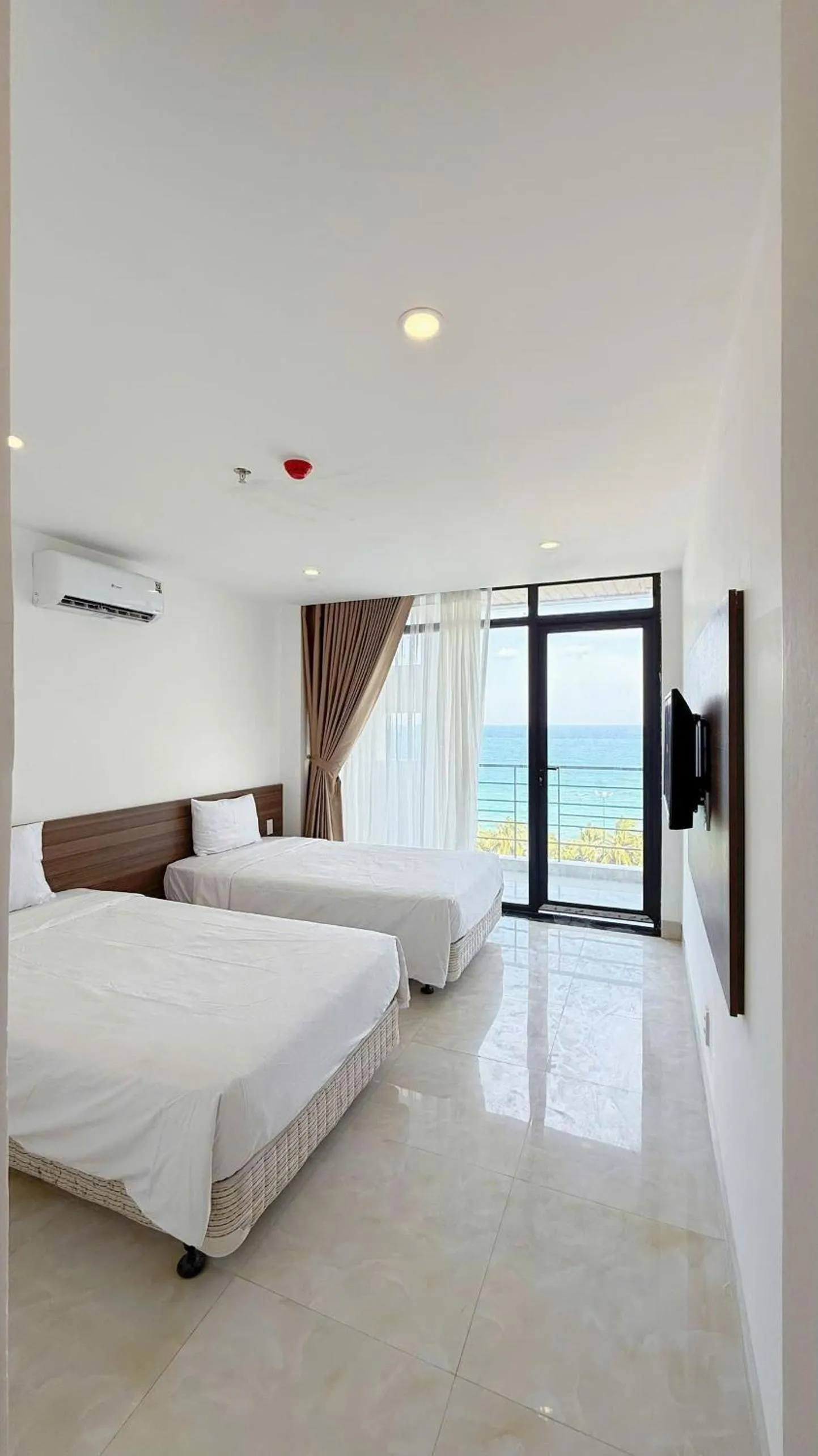 Bed in AQua Hotel & Spa