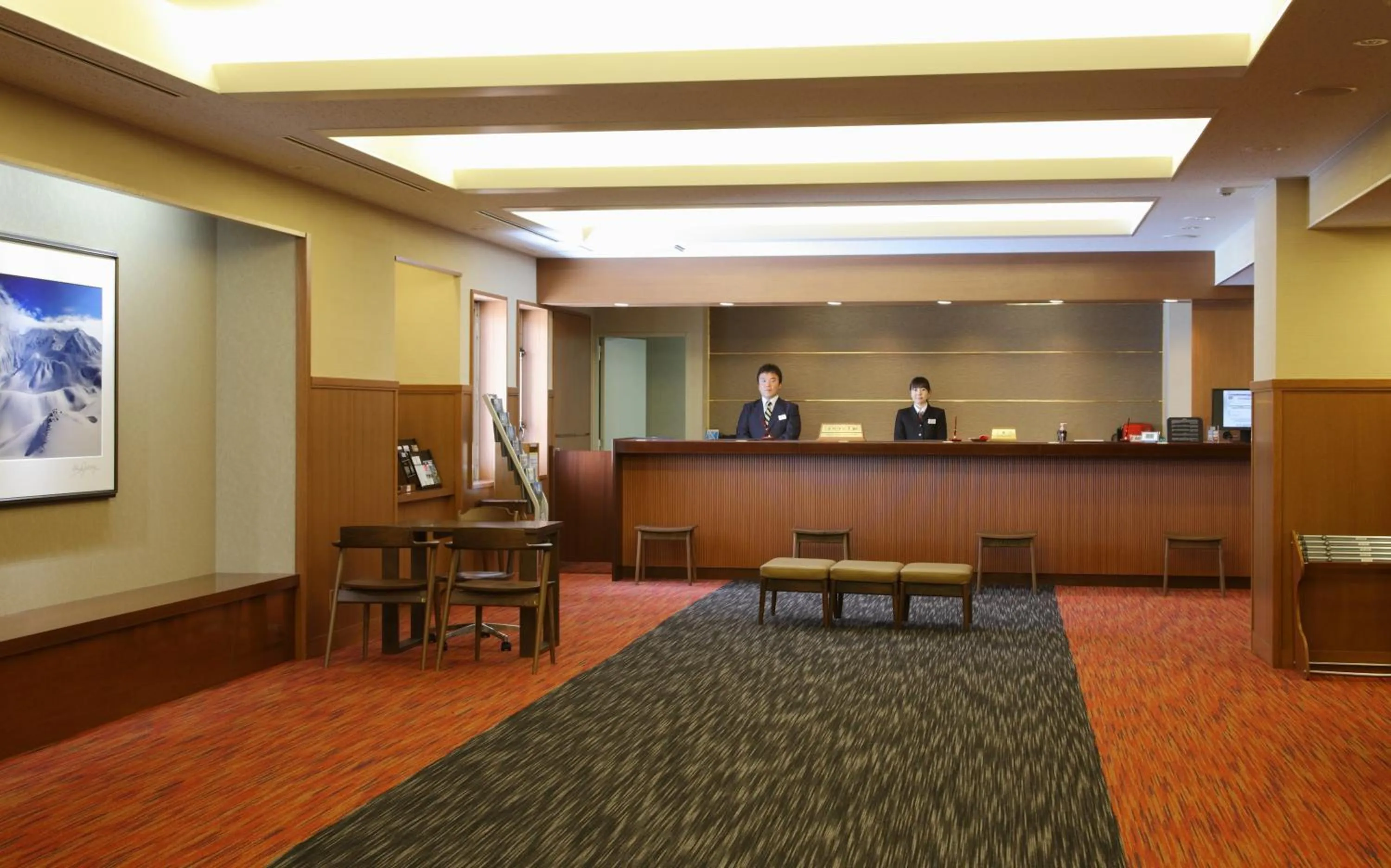 Staff in Hotel Tateyama