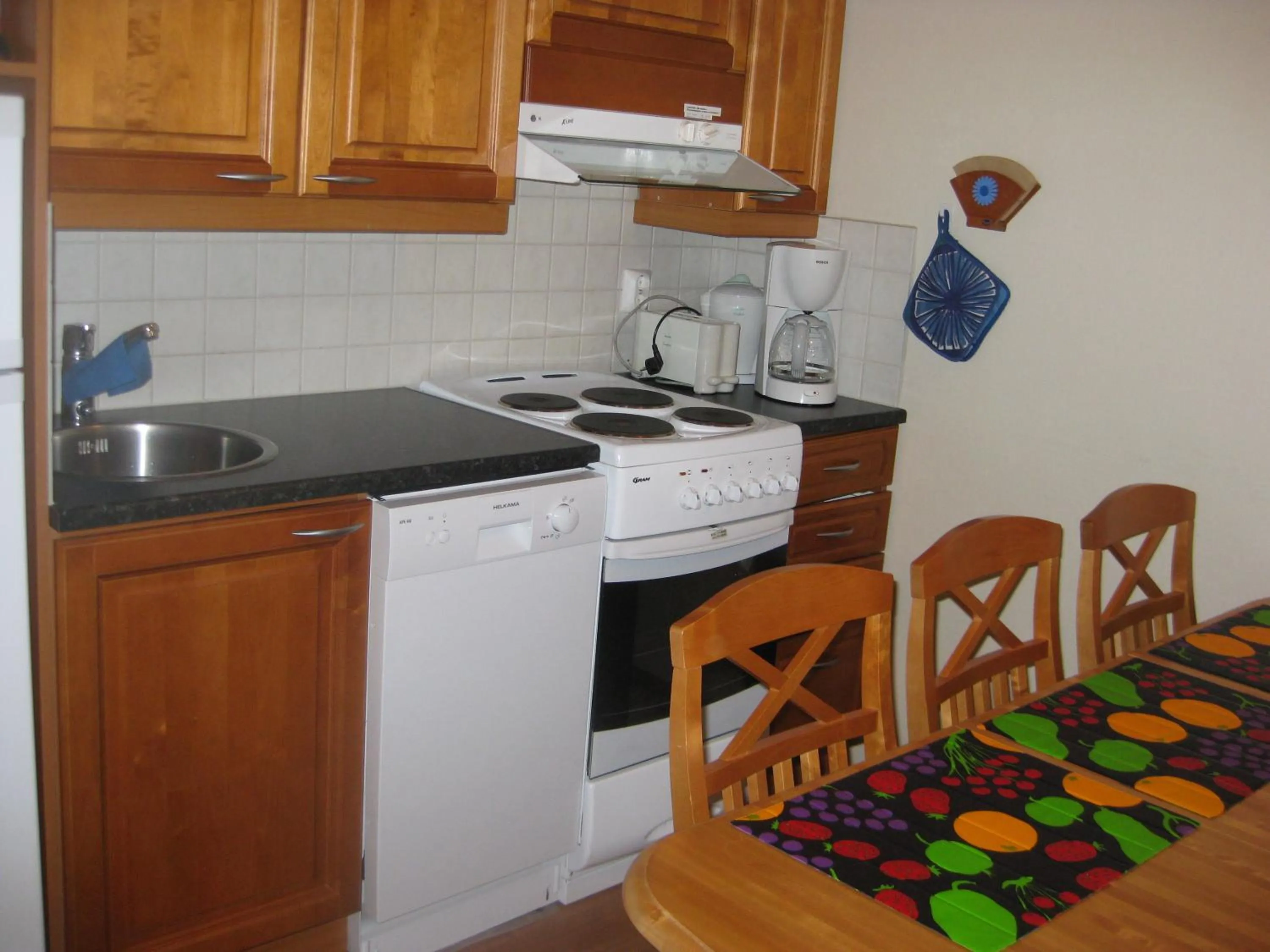 Kitchen or kitchenette in Levin Alppi 3 A 1 Apartment