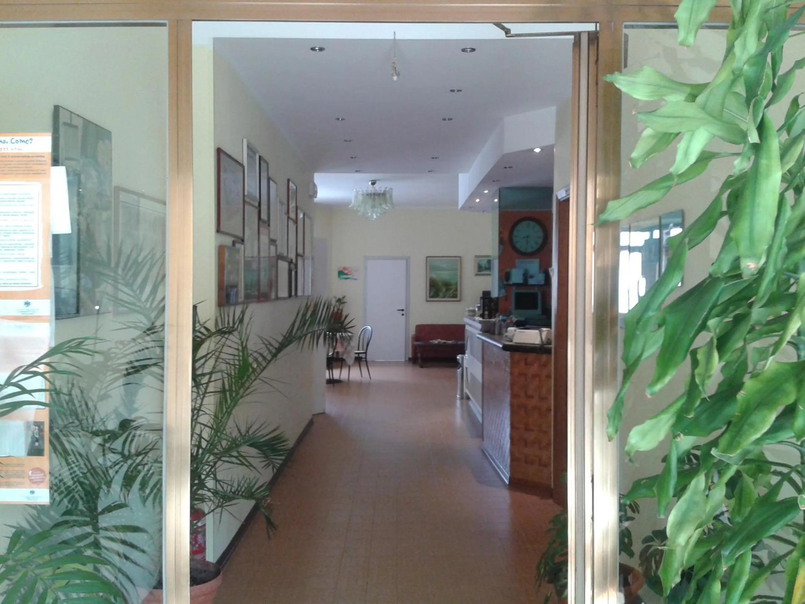 Facade/entrance in Albergo Tenda Verde