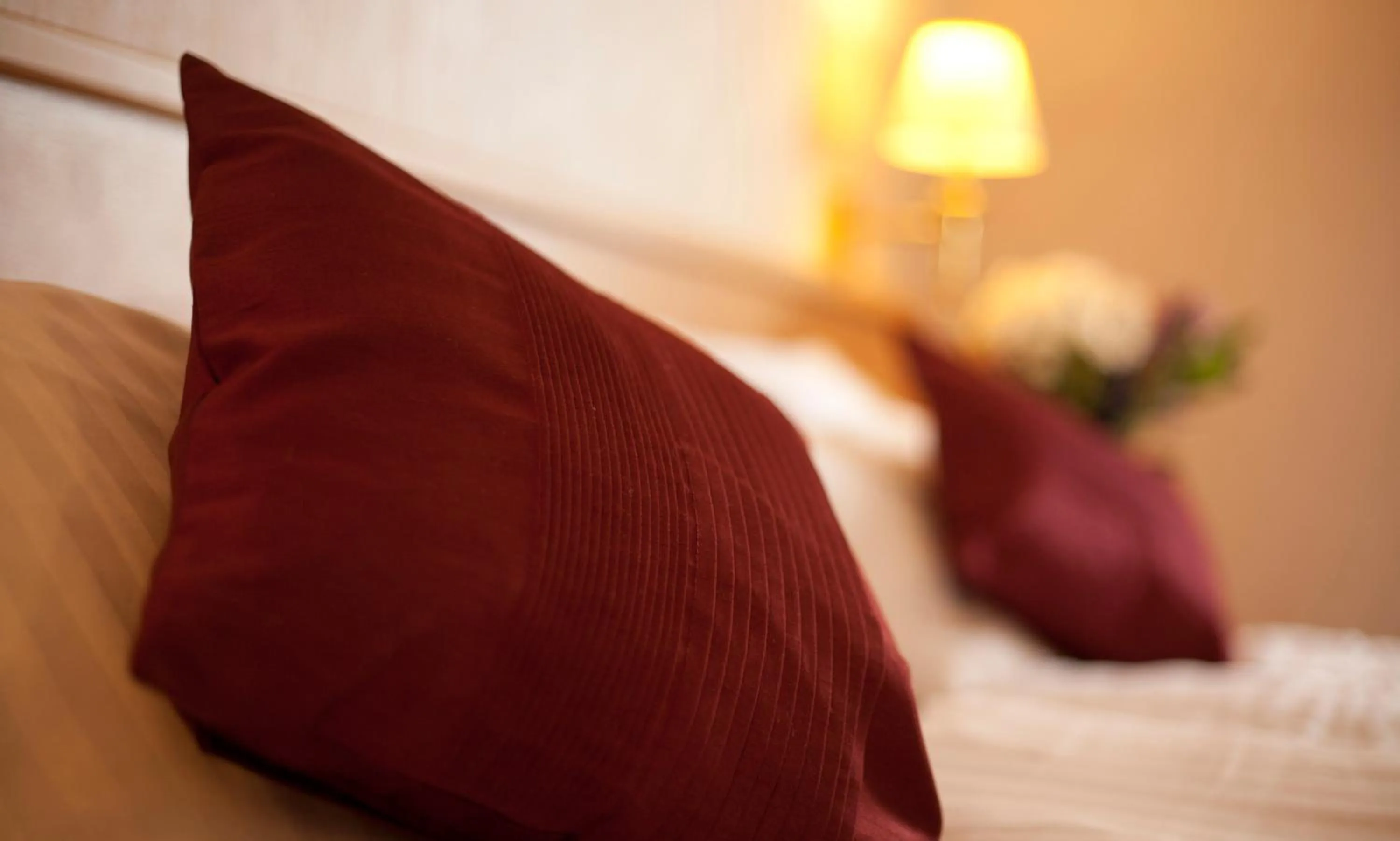 Decorative detail, Bed in Denewood Hotel