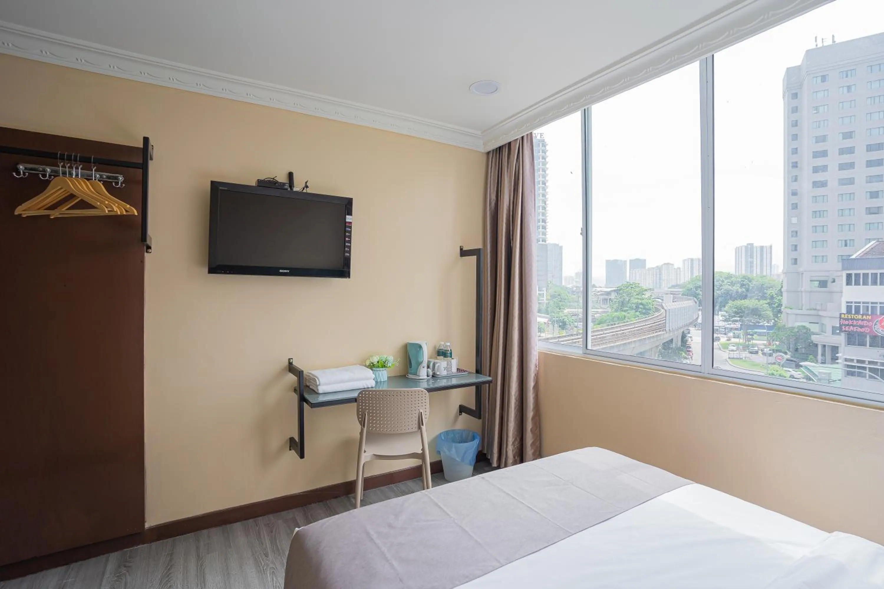 Bed in Hotel 28 Titiwangsa