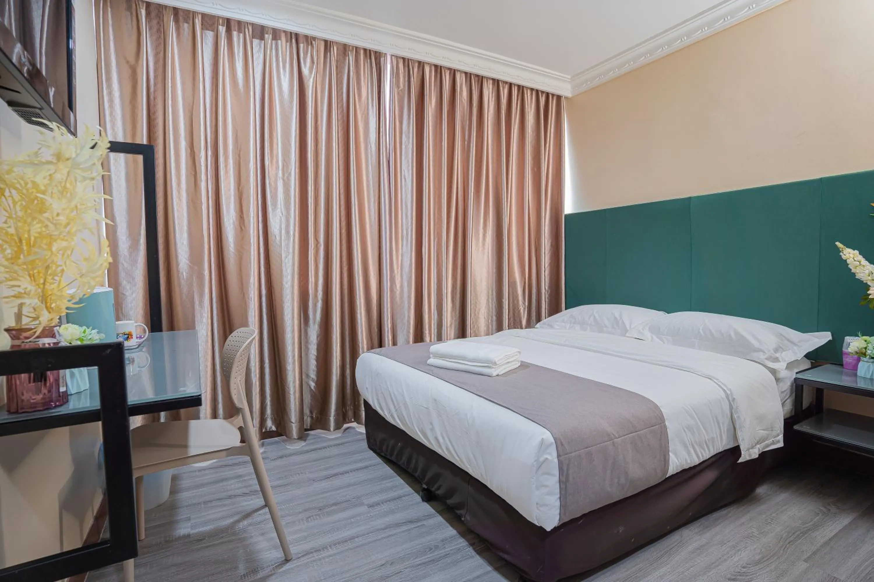 Bed in Hotel 28 Titiwangsa