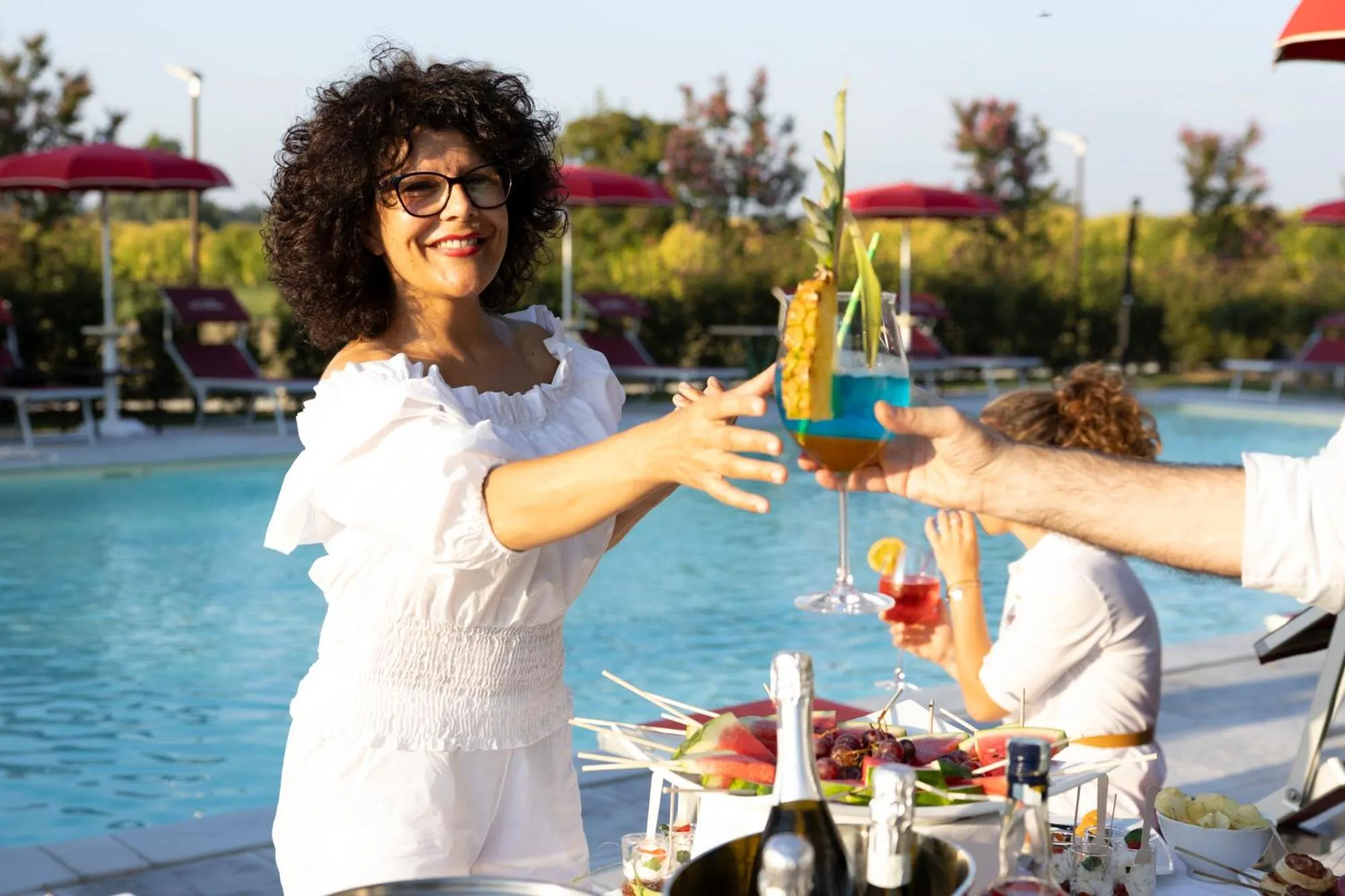 Swimming pool in La Corte San Lorenzo