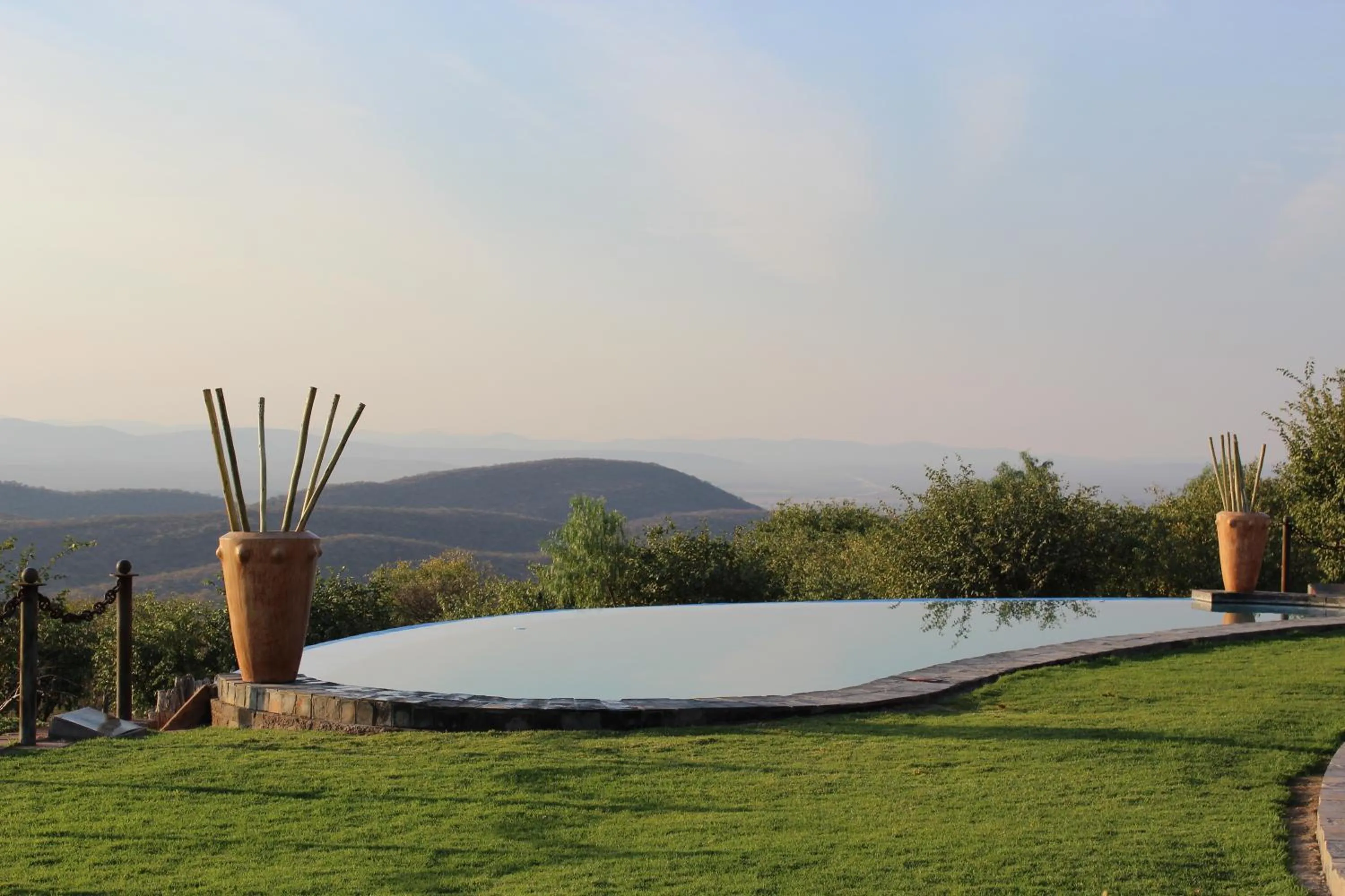 Swimming pool in Opuwo Country Lodge