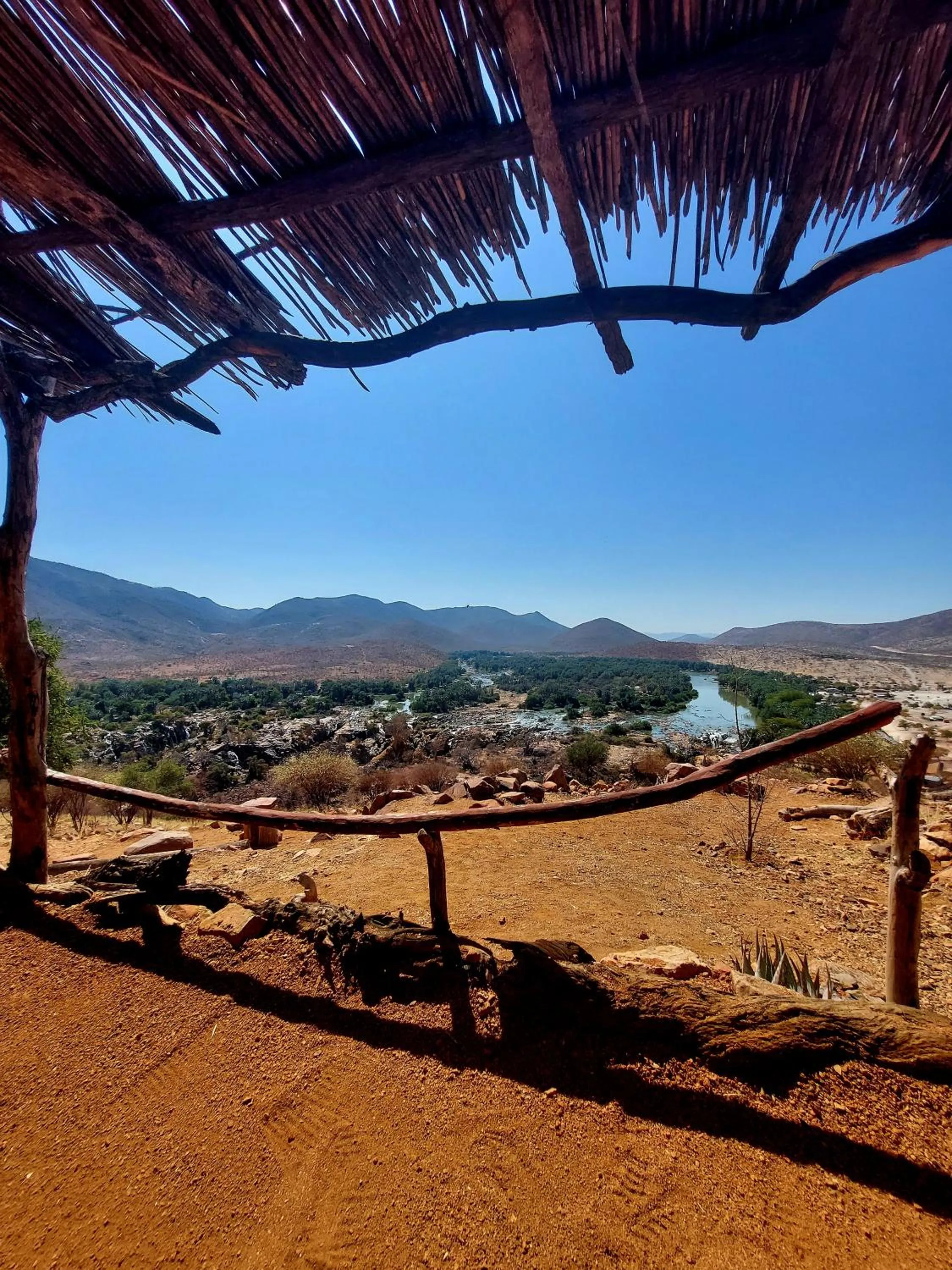 Natural landscape in Opuwo Country Lodge