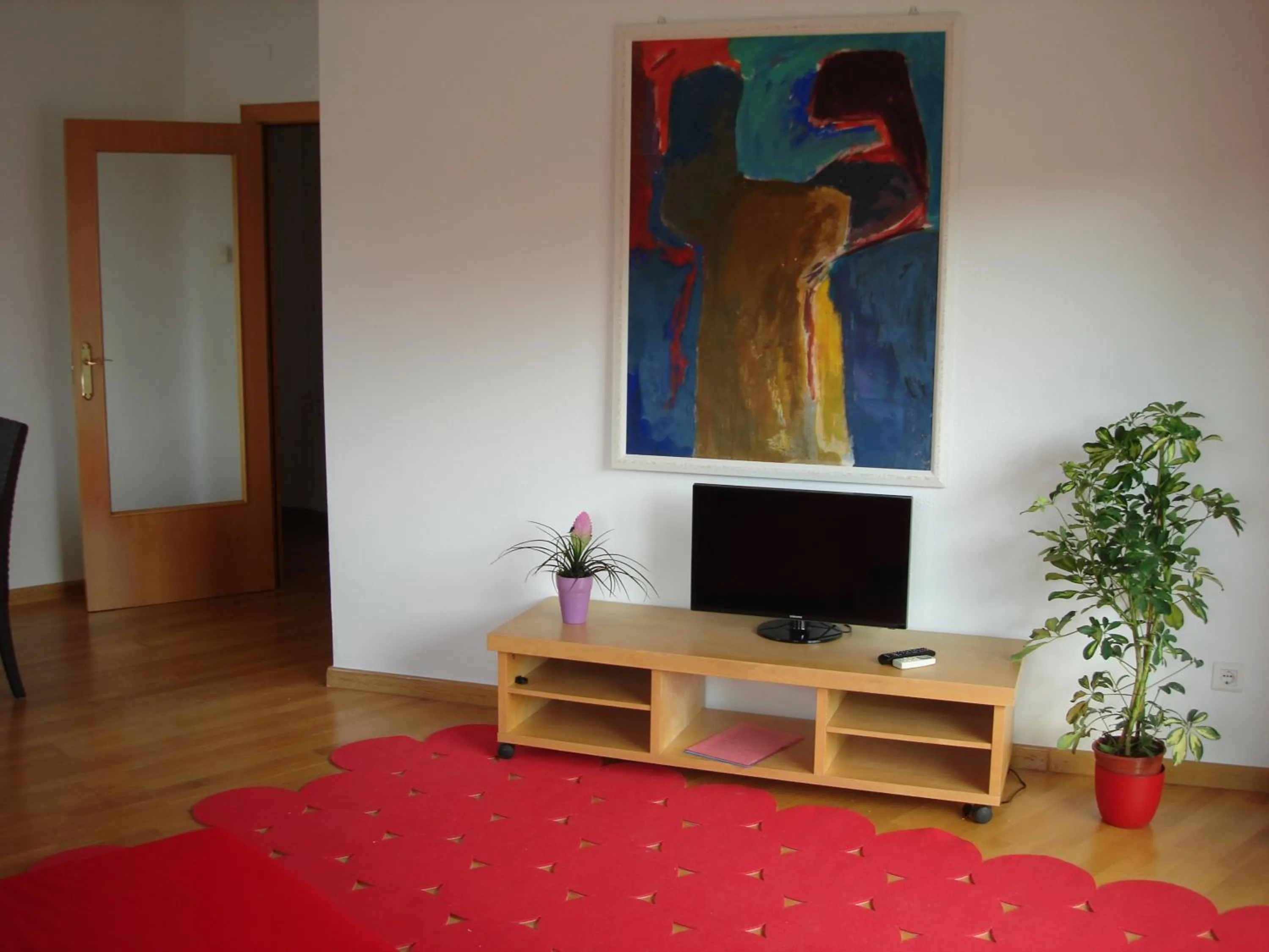 Living room in New & Sunny Apartment