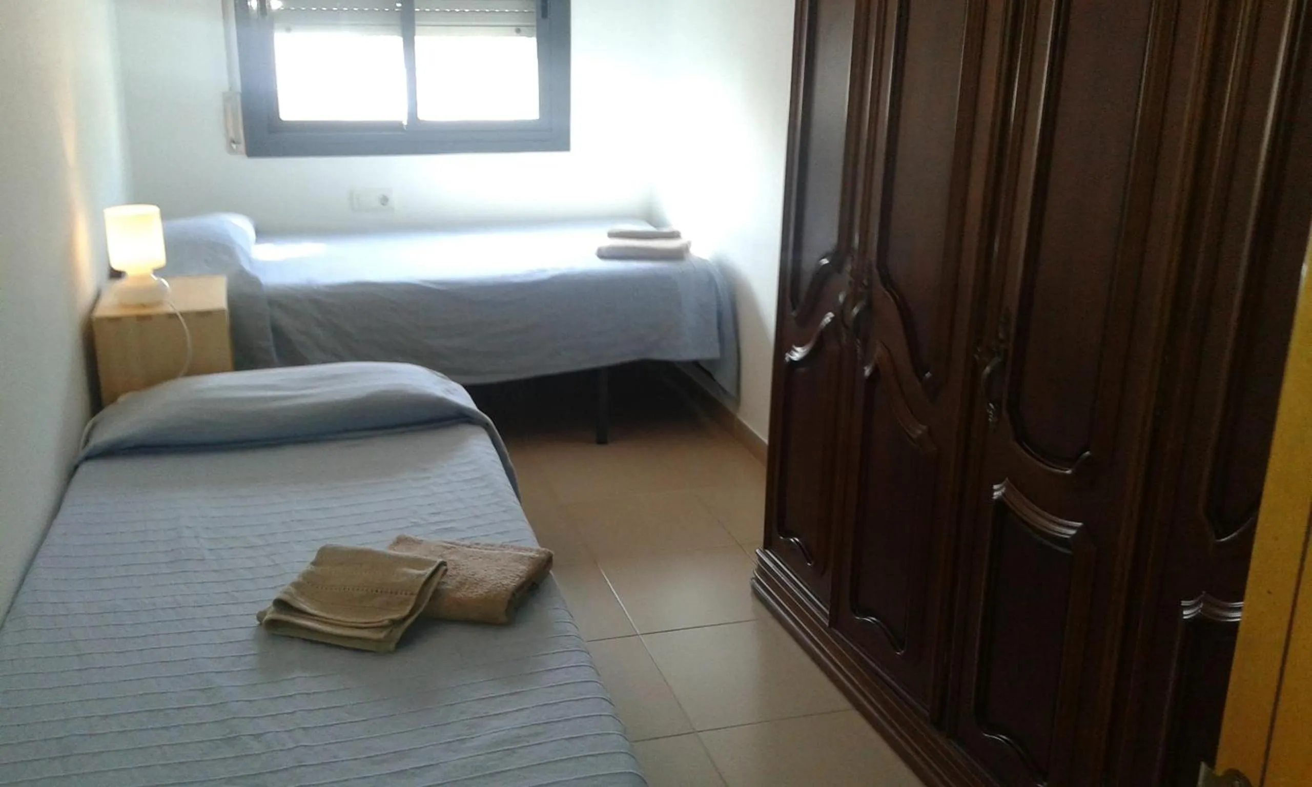 Bedroom, Bed in New & Sunny Apartment