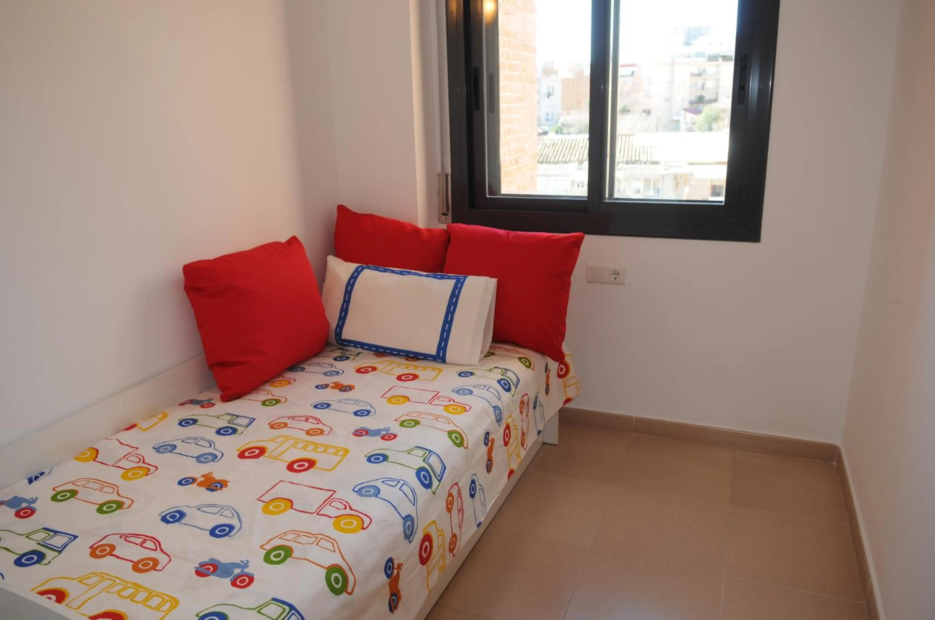 Bedroom, Bed in New & Sunny Apartment